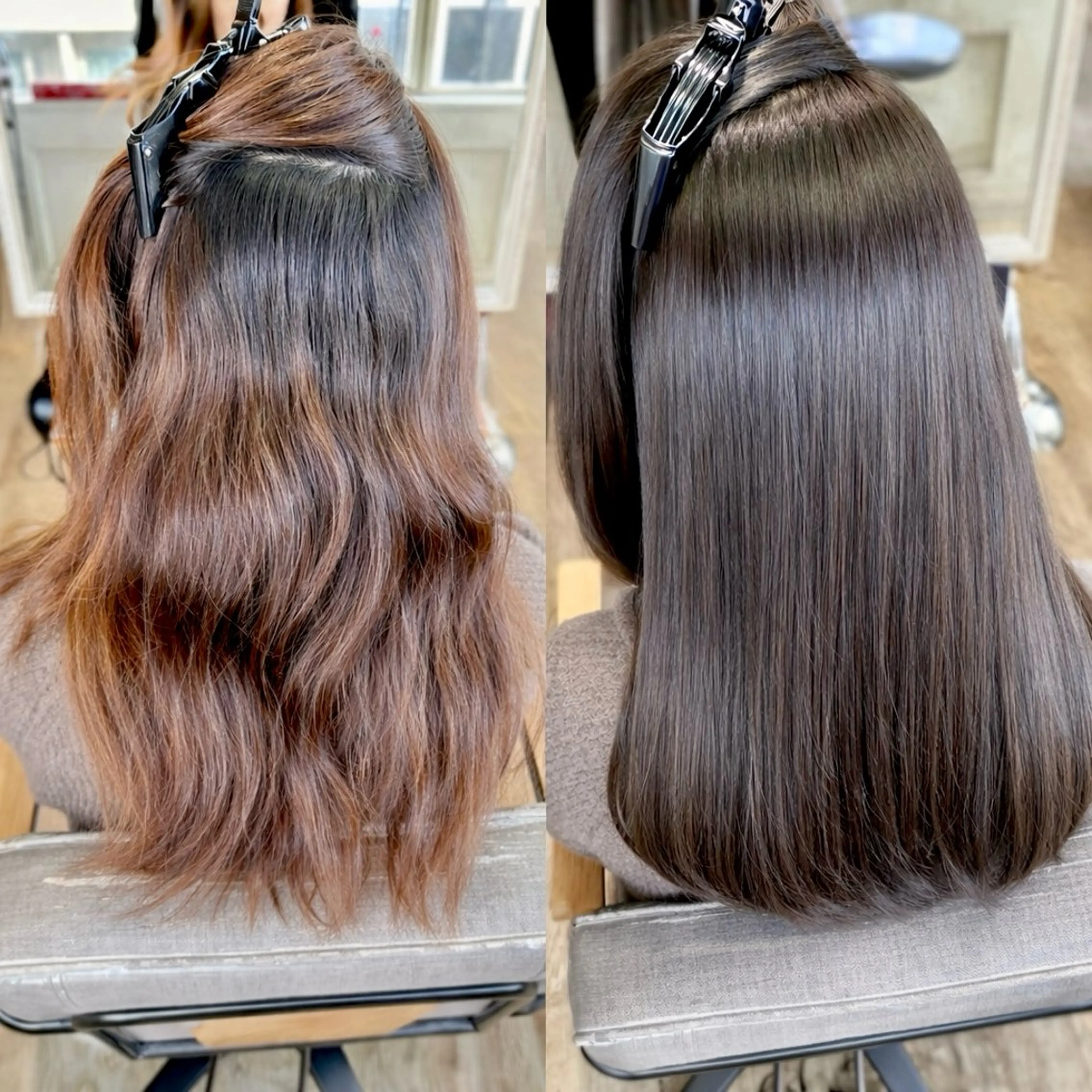 ミディアム ケアブリーチ 髪質改善/池袋のヘアスタイル