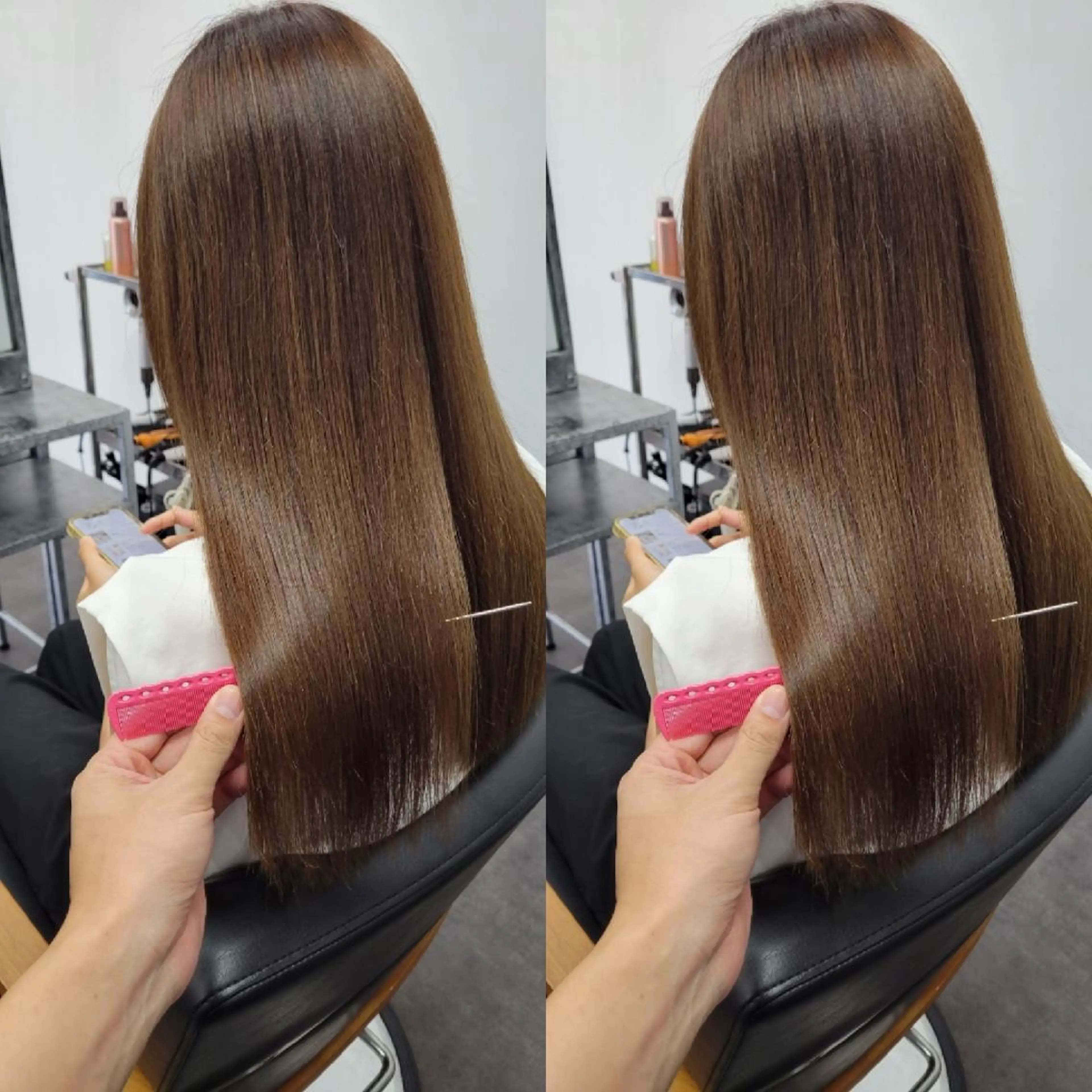 ロング 平田 広大のヘアスタイル