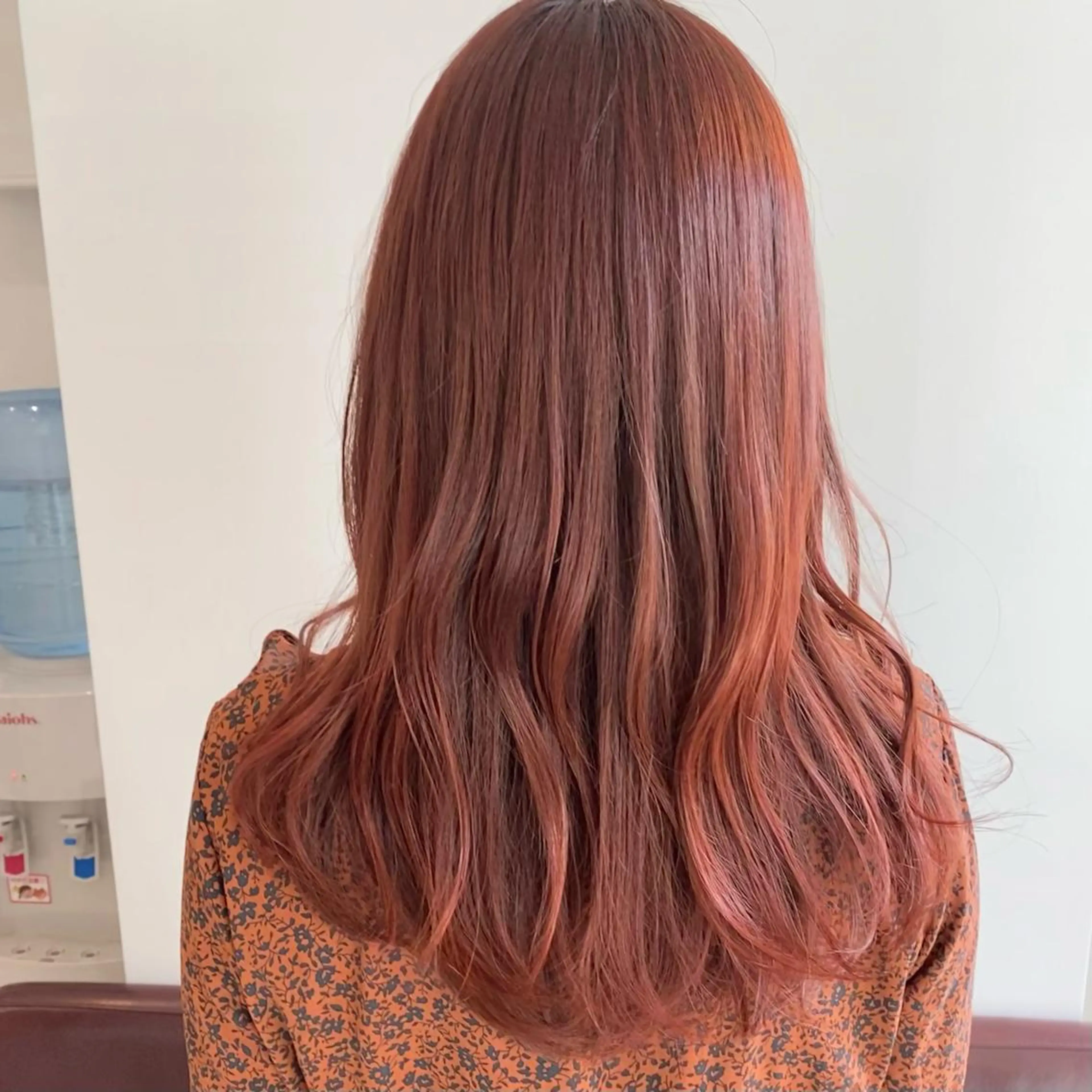 ロング カット ヘアカラー トリートメント 吉原 みえのヘアスタイル