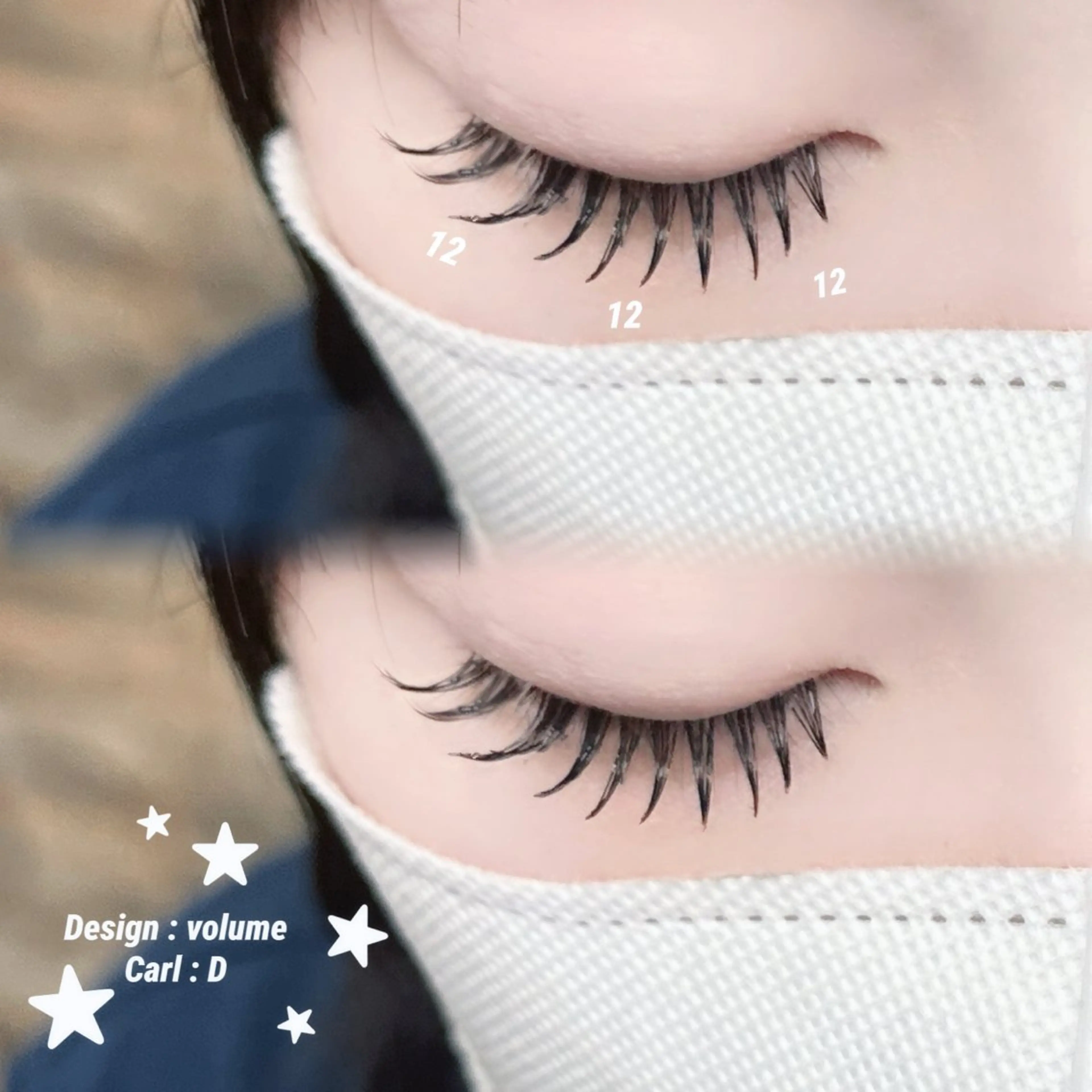 マツエク・マツパ セーブル マキア広島駅前店 中本のマツエク・マツパデザイン