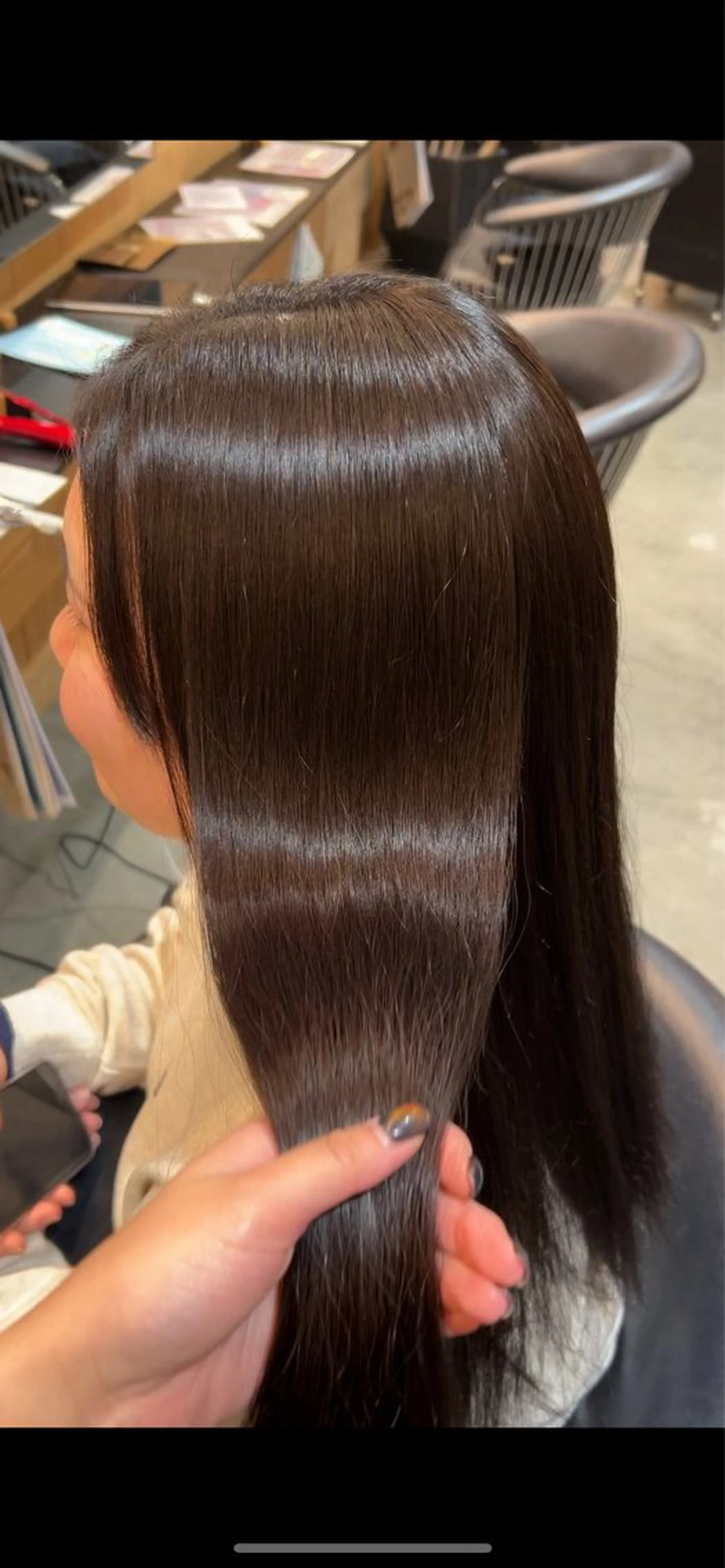 ロング moeka/札幌/ 透明感カラーのヘアスタイル