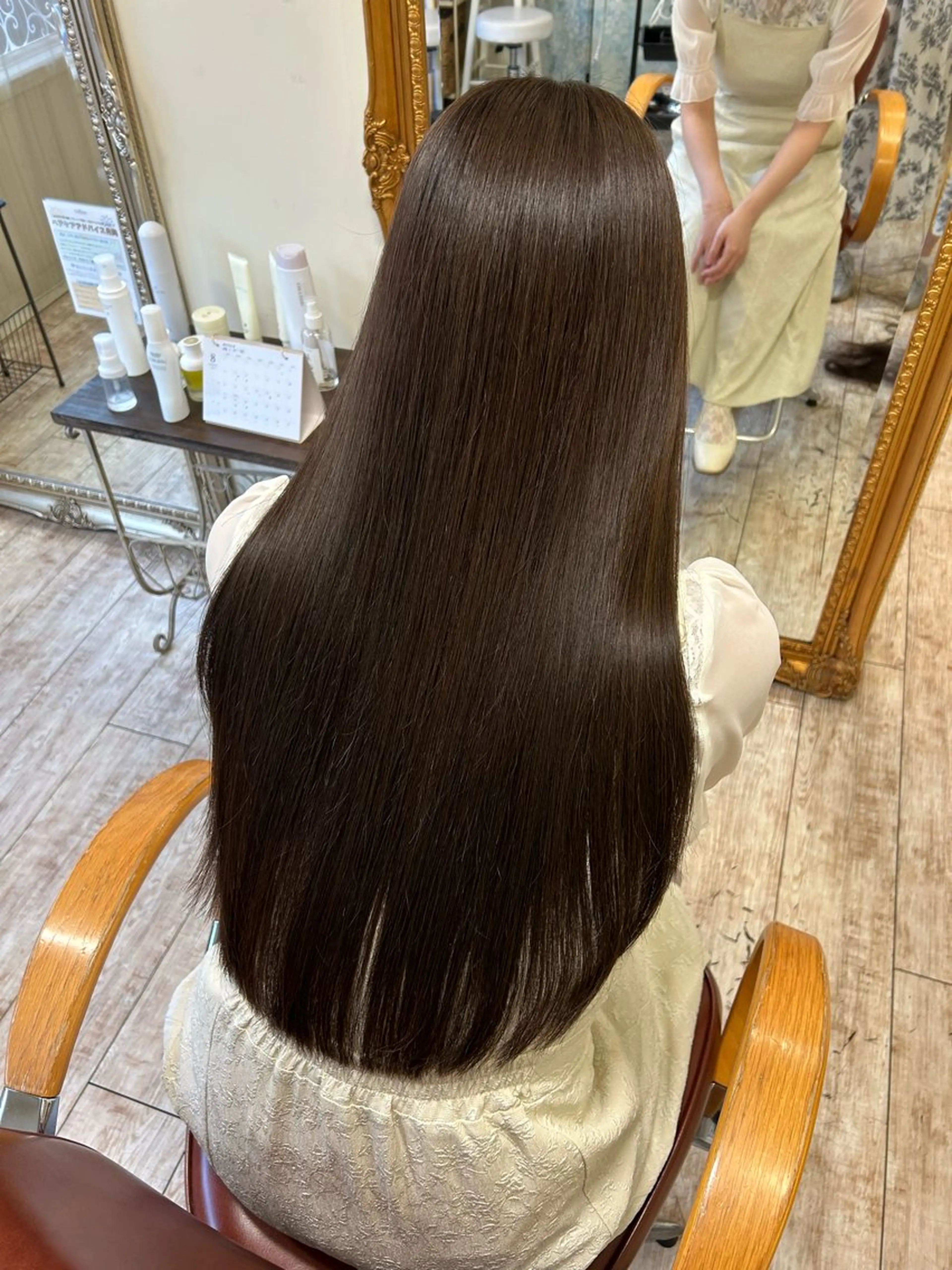 ロング 髪質改善 トリートメント ヘアカラー トリートメント 【艶ヘア】 どうまえのヘアスタイル