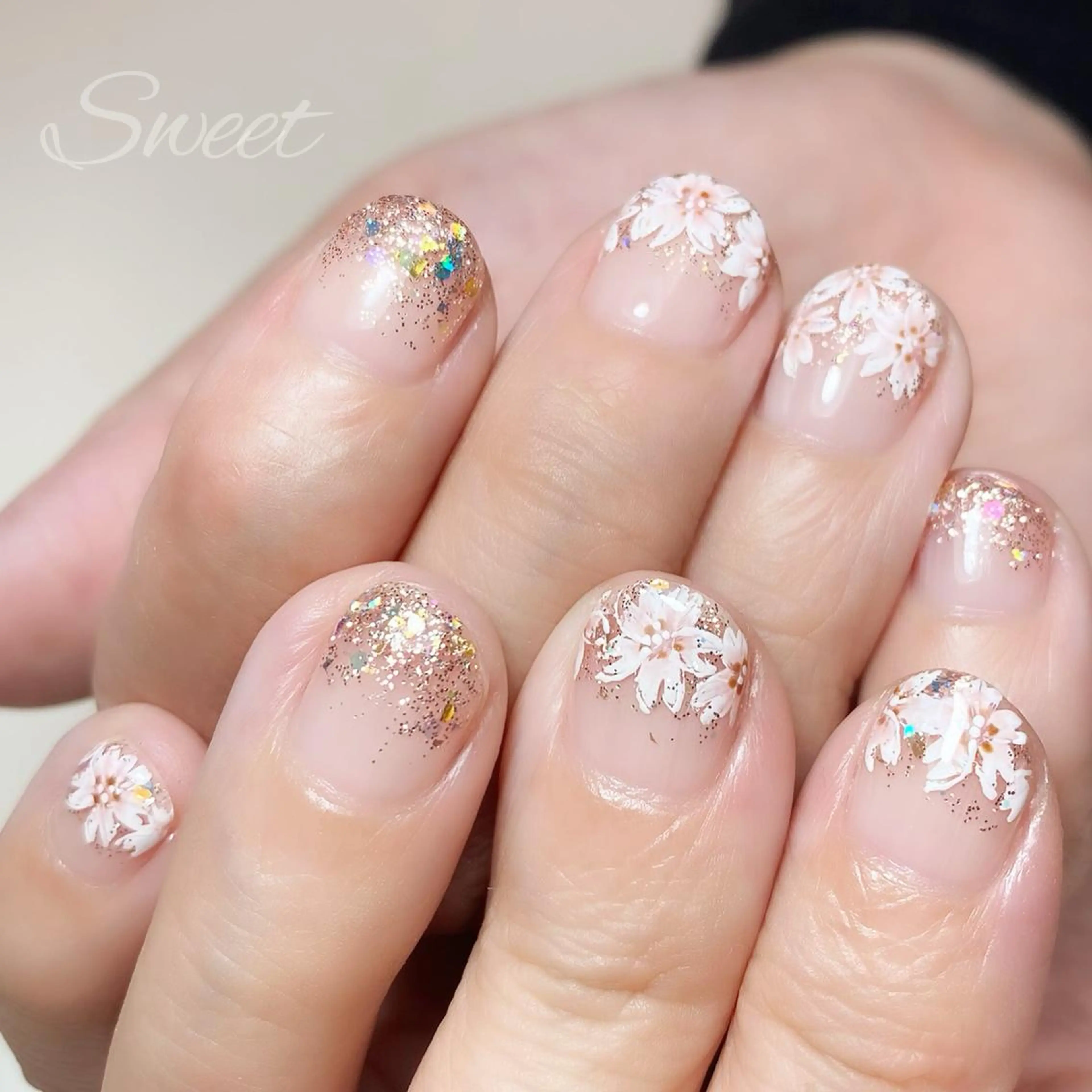 ネイル sweet 仲野陽子のネイルデザイン