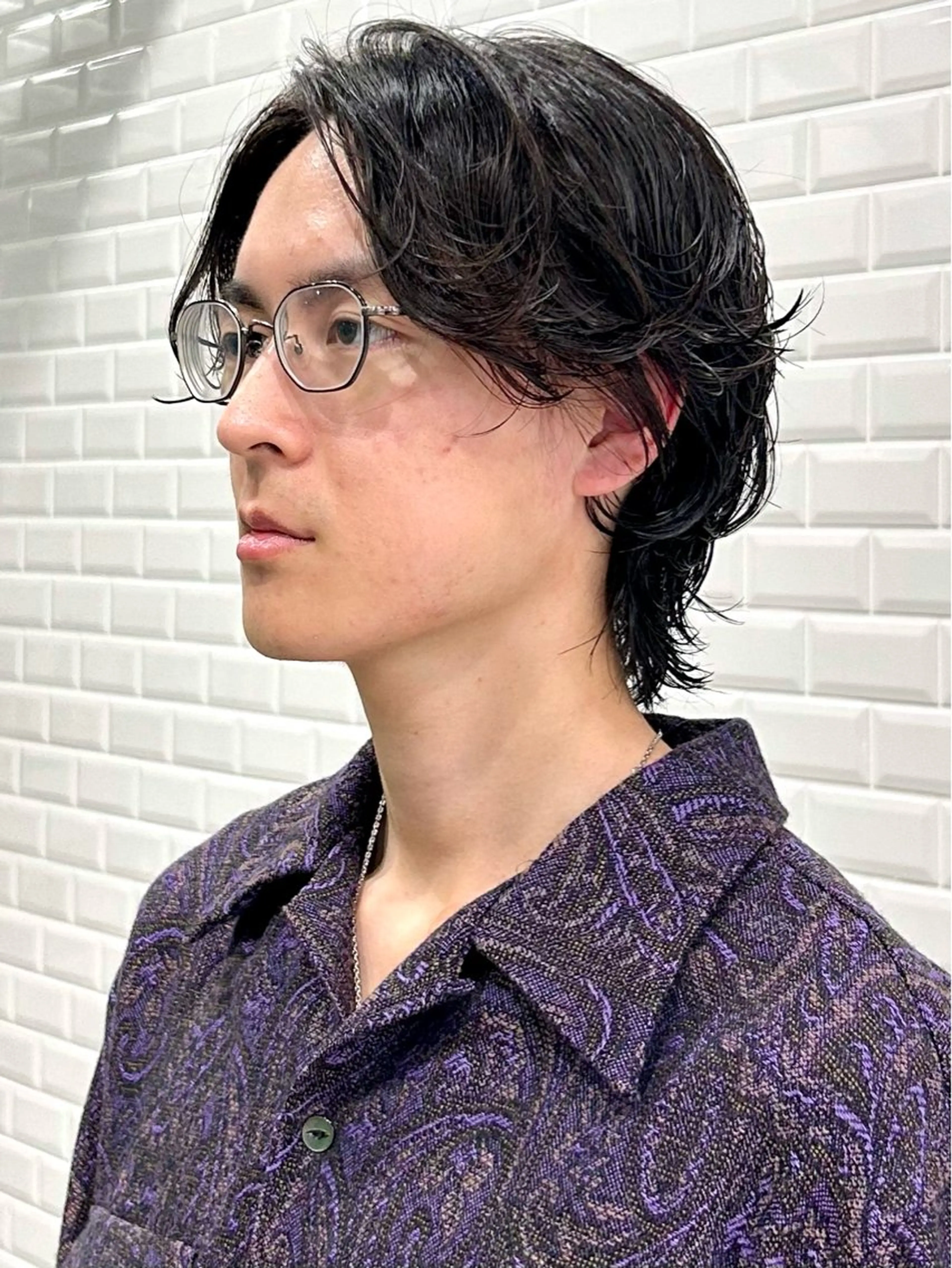 ミディアム パーマ カット パーマ APPiiS 柳田 葵のヘアスタイル