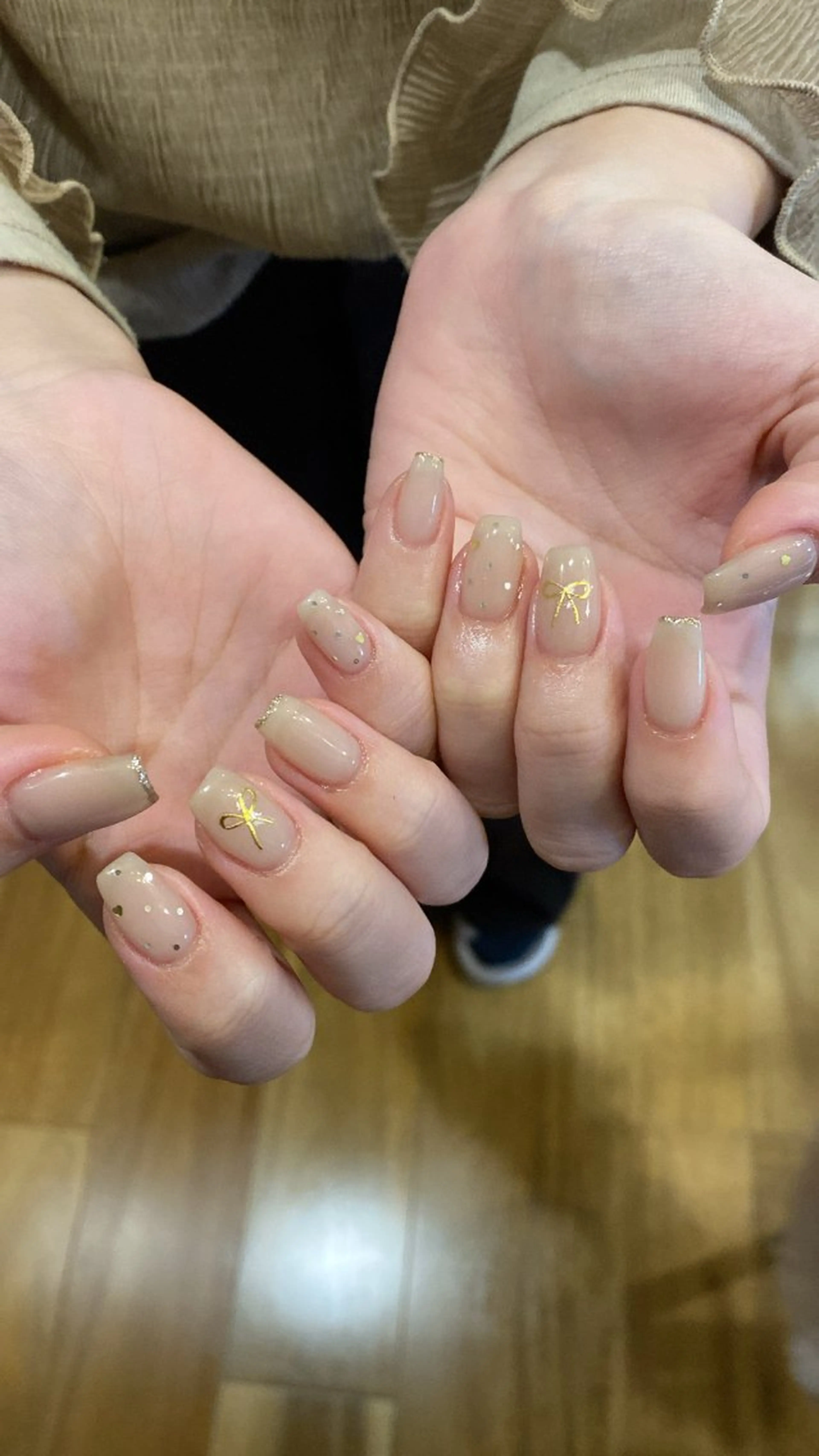 ネイル ハンドネイル crystal ⭐︎ colorのネイルデザイン