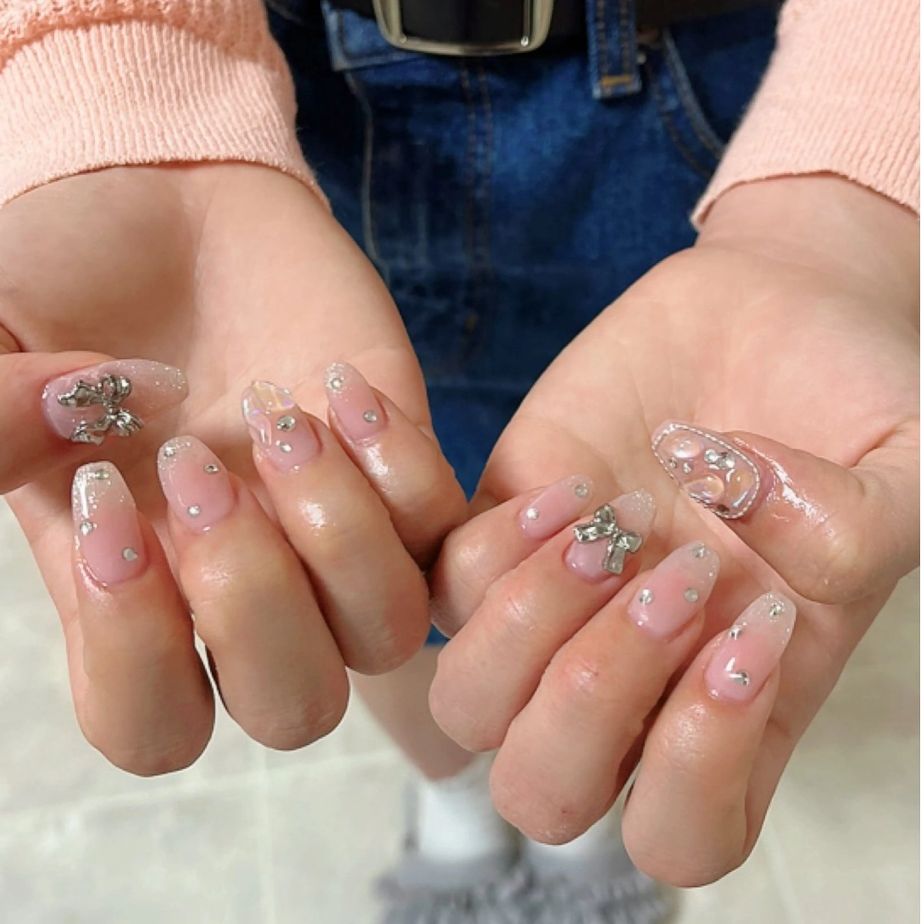 ネイル 【Zina京都駅前】 きぬがわ らむのネイルデザイン