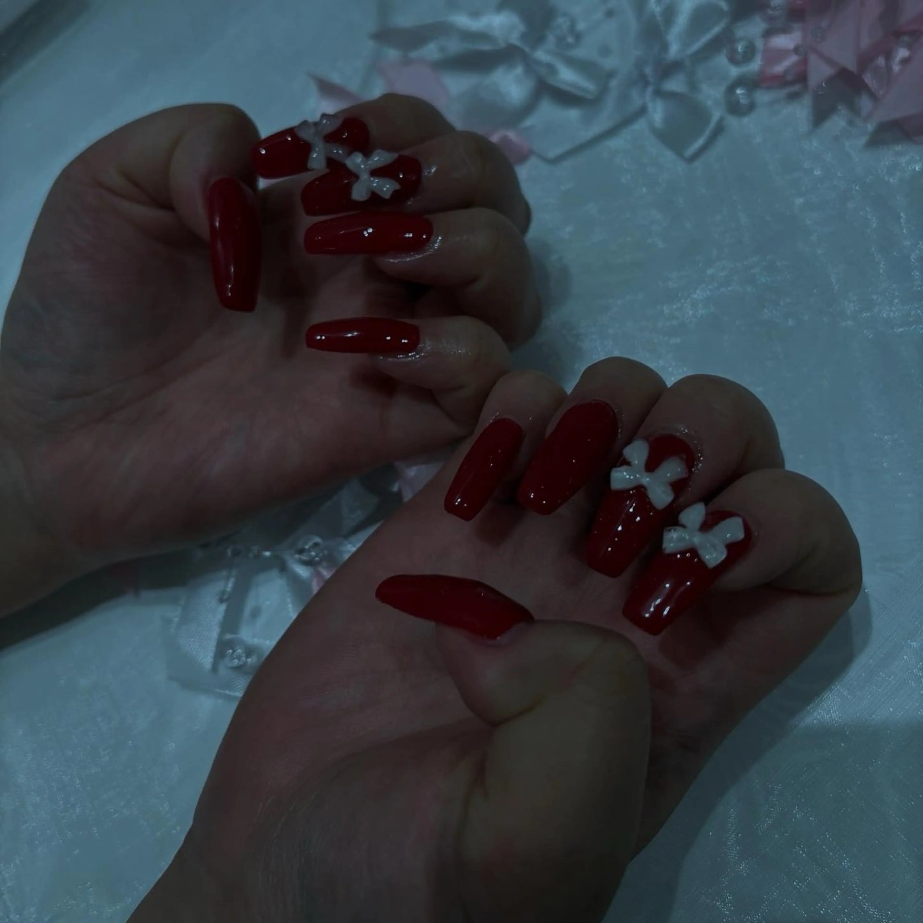 ネイル アートネイル 長さ出し フットネイル ハート キラキラネイル vante_aimi .パラジェル取扱店のネイルデザイン