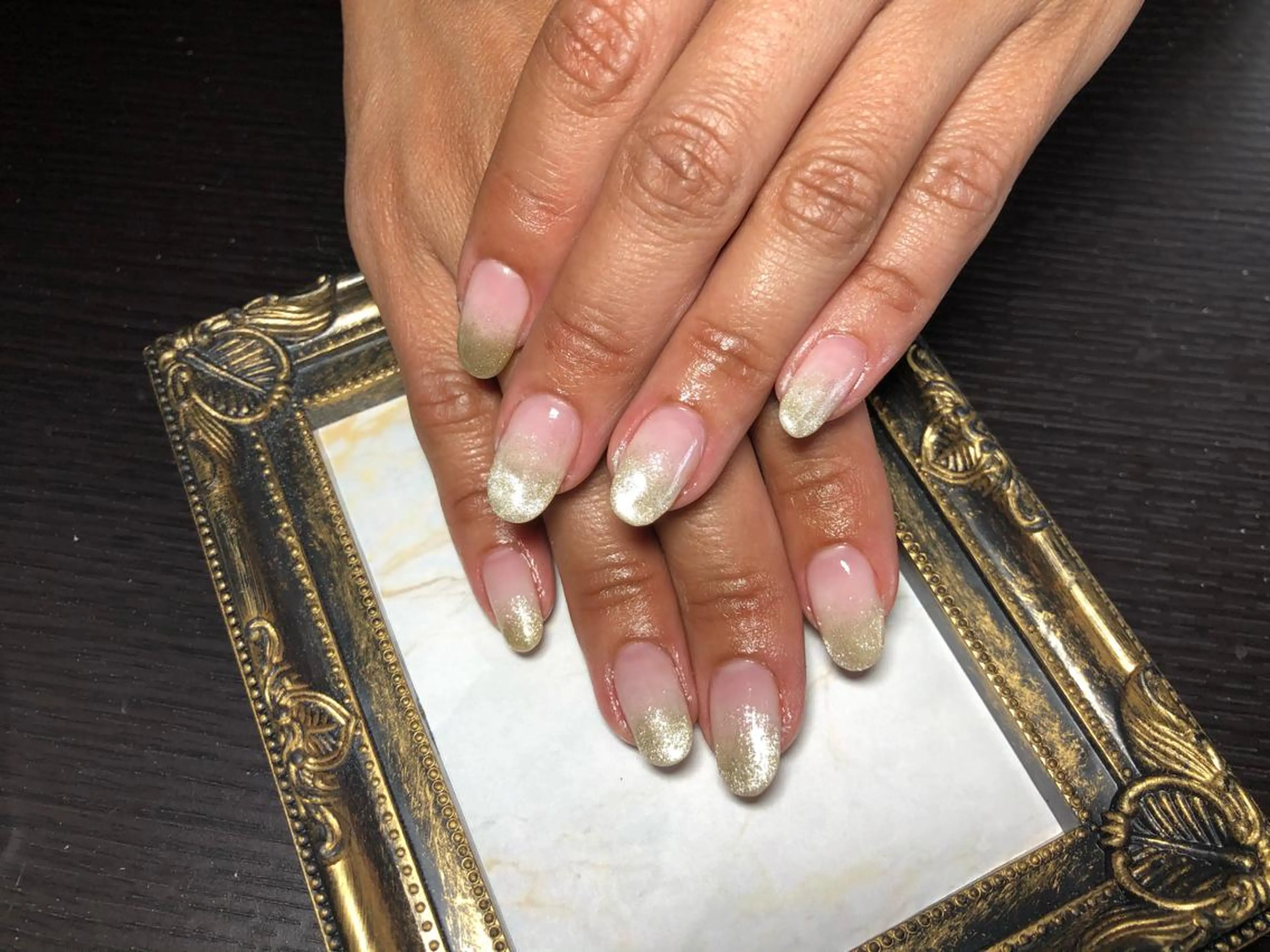 ネイル グラデーション マグネットネイル Nail salon Caco.のネイルデザイン