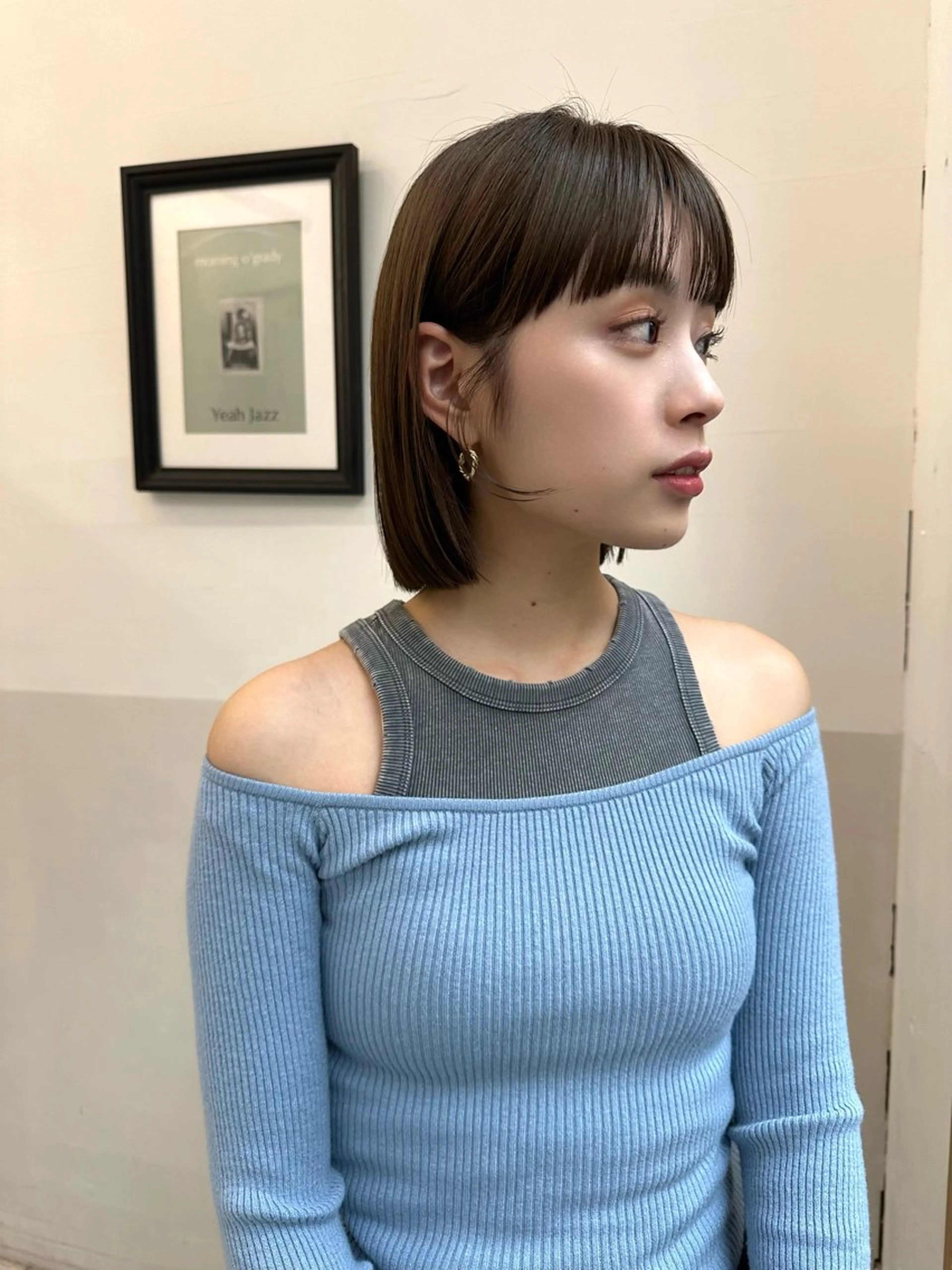 ショート カラー 🪭risa 暖色/レイヤー🪭のヘアスタイル