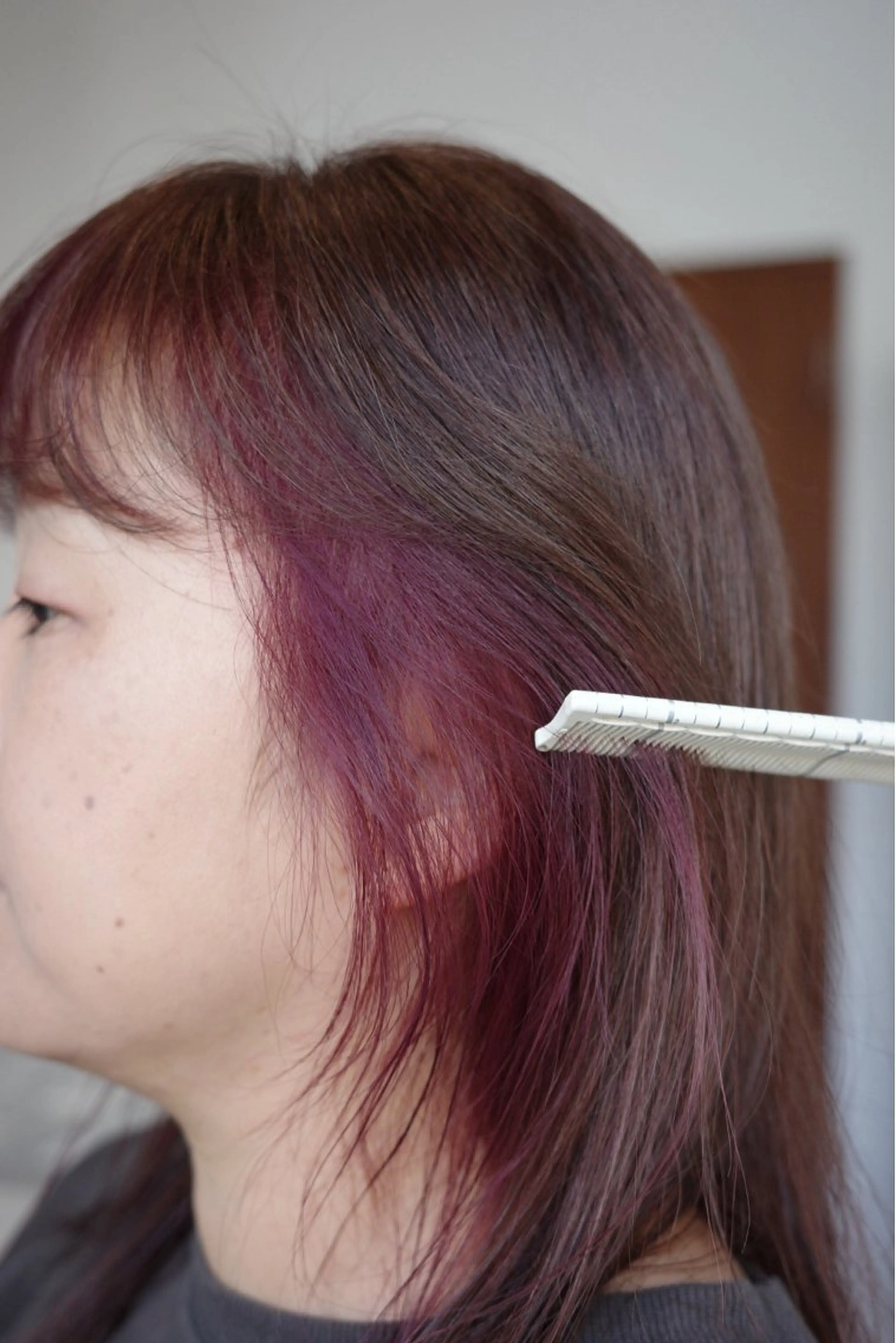 カラー イヤリングカラー ヘアカラー Tamoto Arumuのヘアスタイル