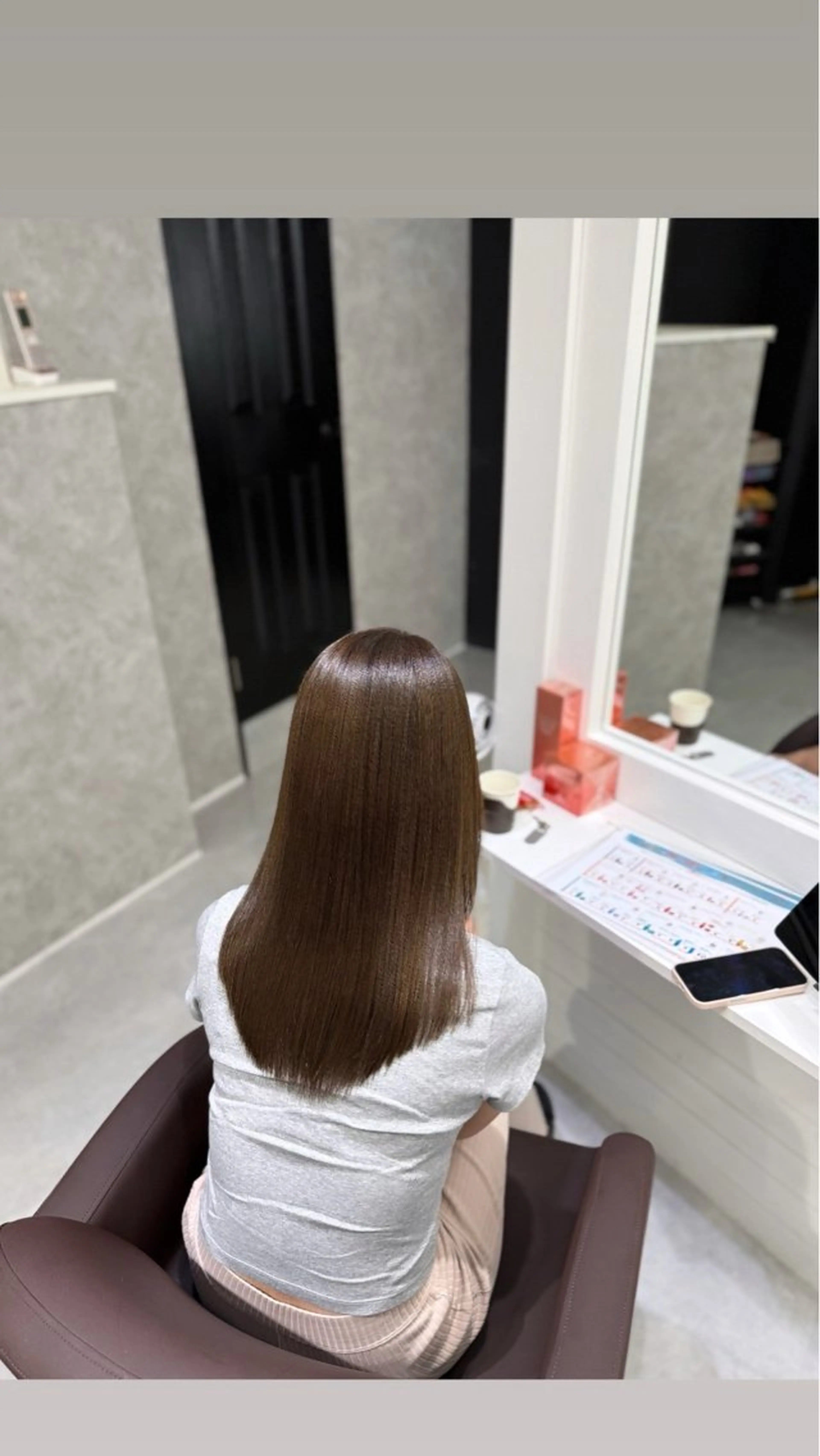 ロング カラー ブラウンカラー 透明感カラー 髪質改善 トリートメント 髪質改善Acero. shoyaのヘアスタイル