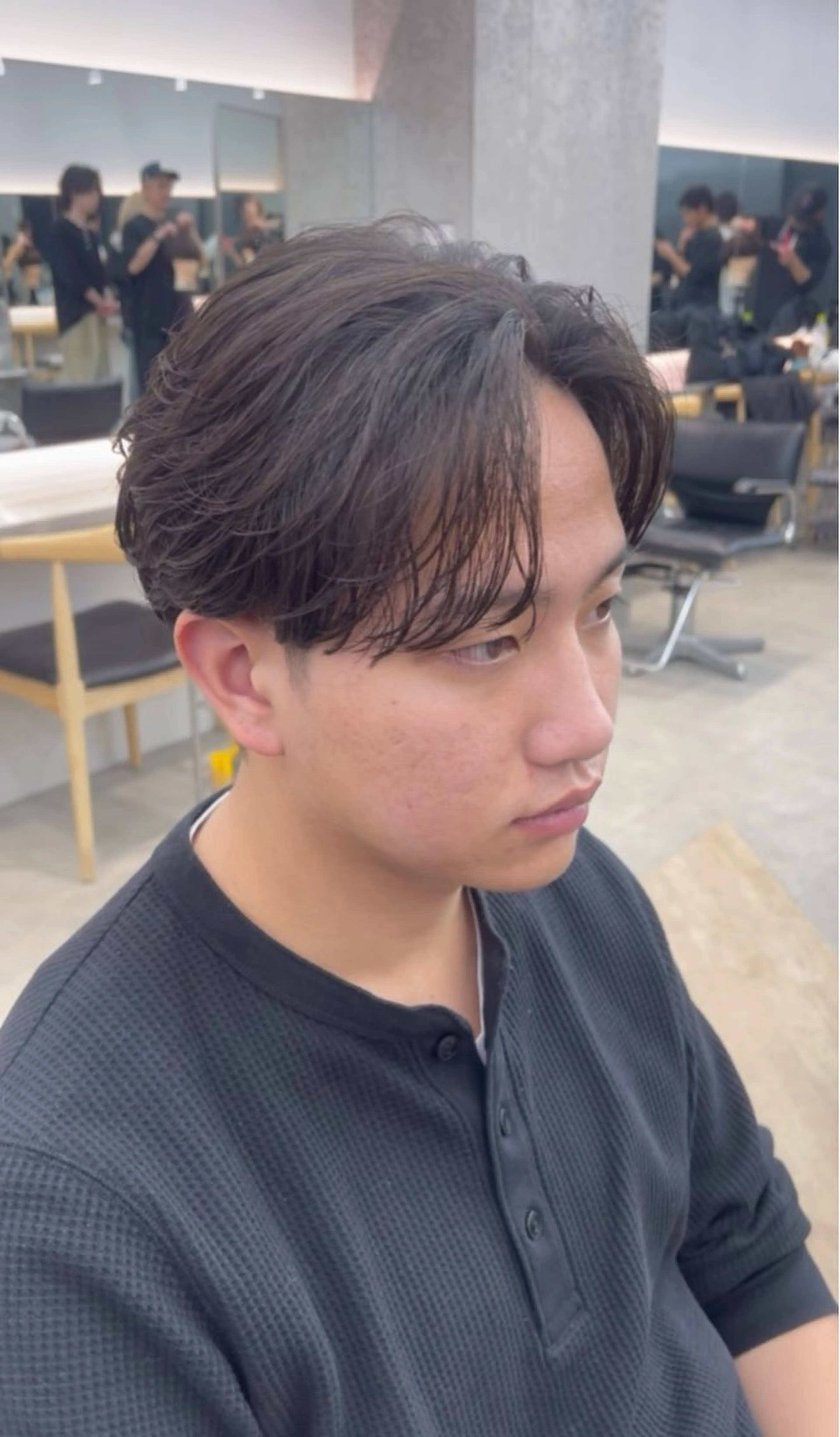 パーマ メンズ カット パーマ トリートメント 👑メンズパーマ屋 👑/栄/馬場斗生のヘアスタイル