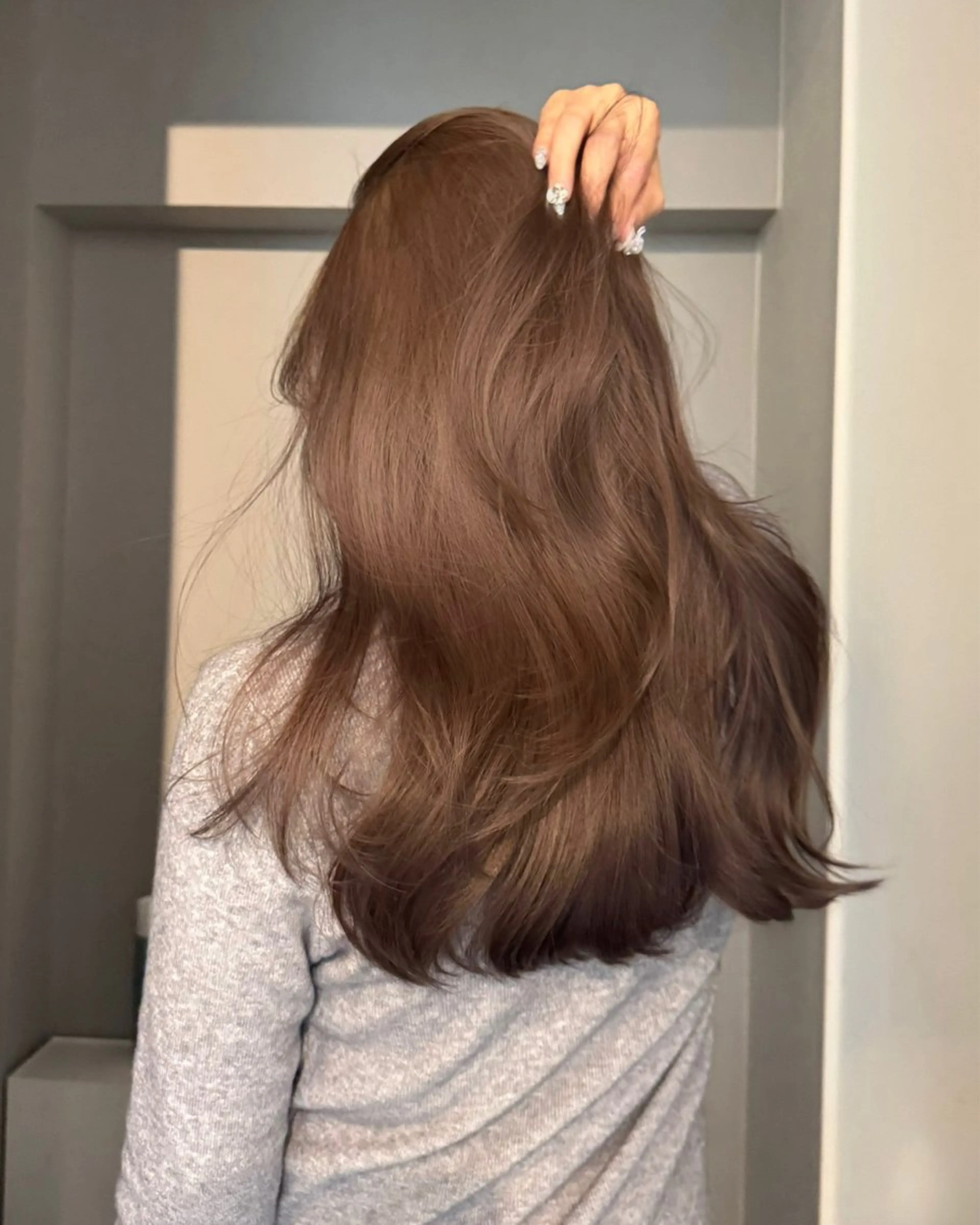 ロング カラー ワンカールで盛れる レイヤー🎀Macoのヘアスタイル