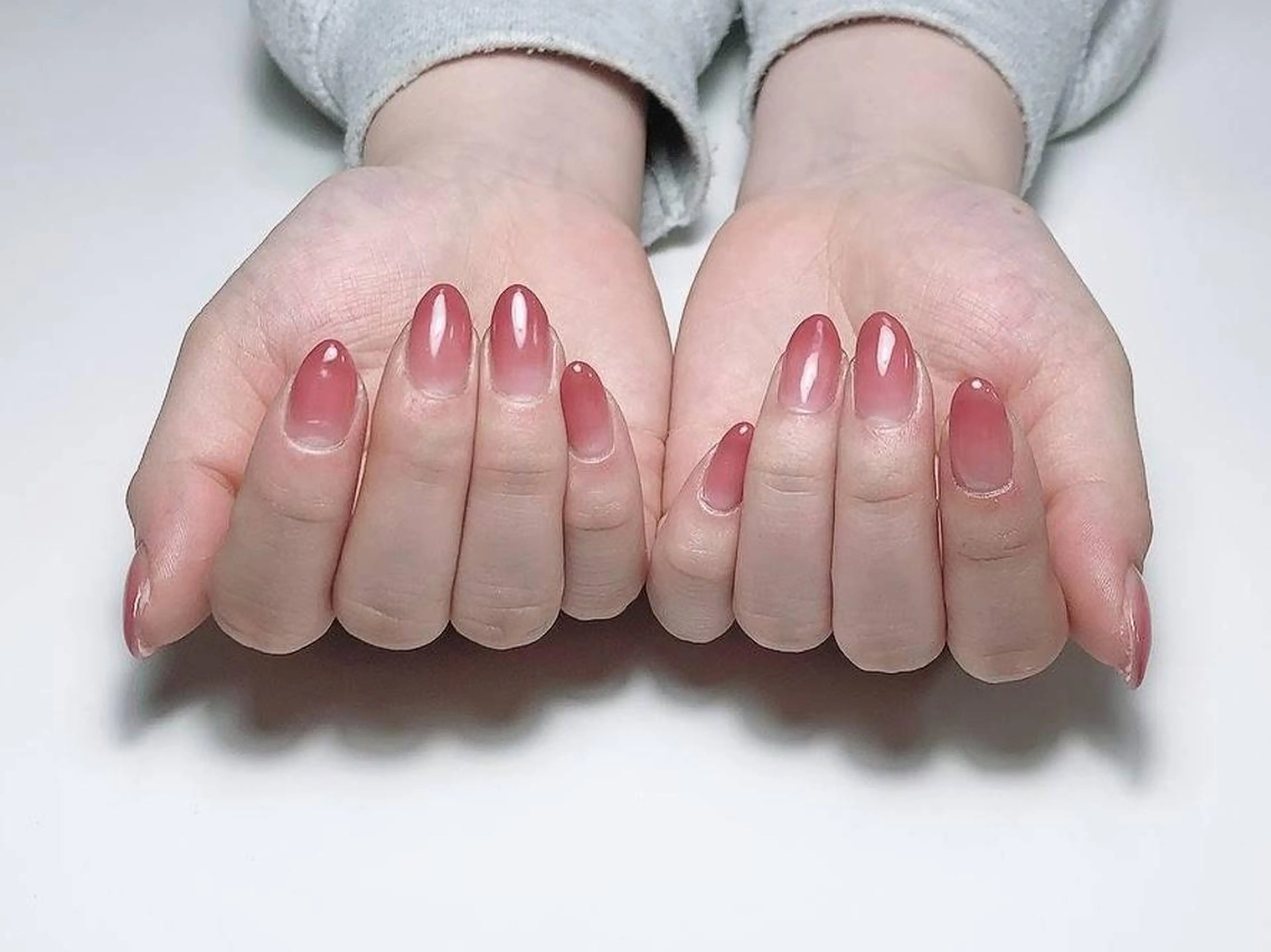 ミディアム ネイル アイブロウ オフィスネイル シンプルネイル ☺︎山部 志麻☺︎のネイルデザイン