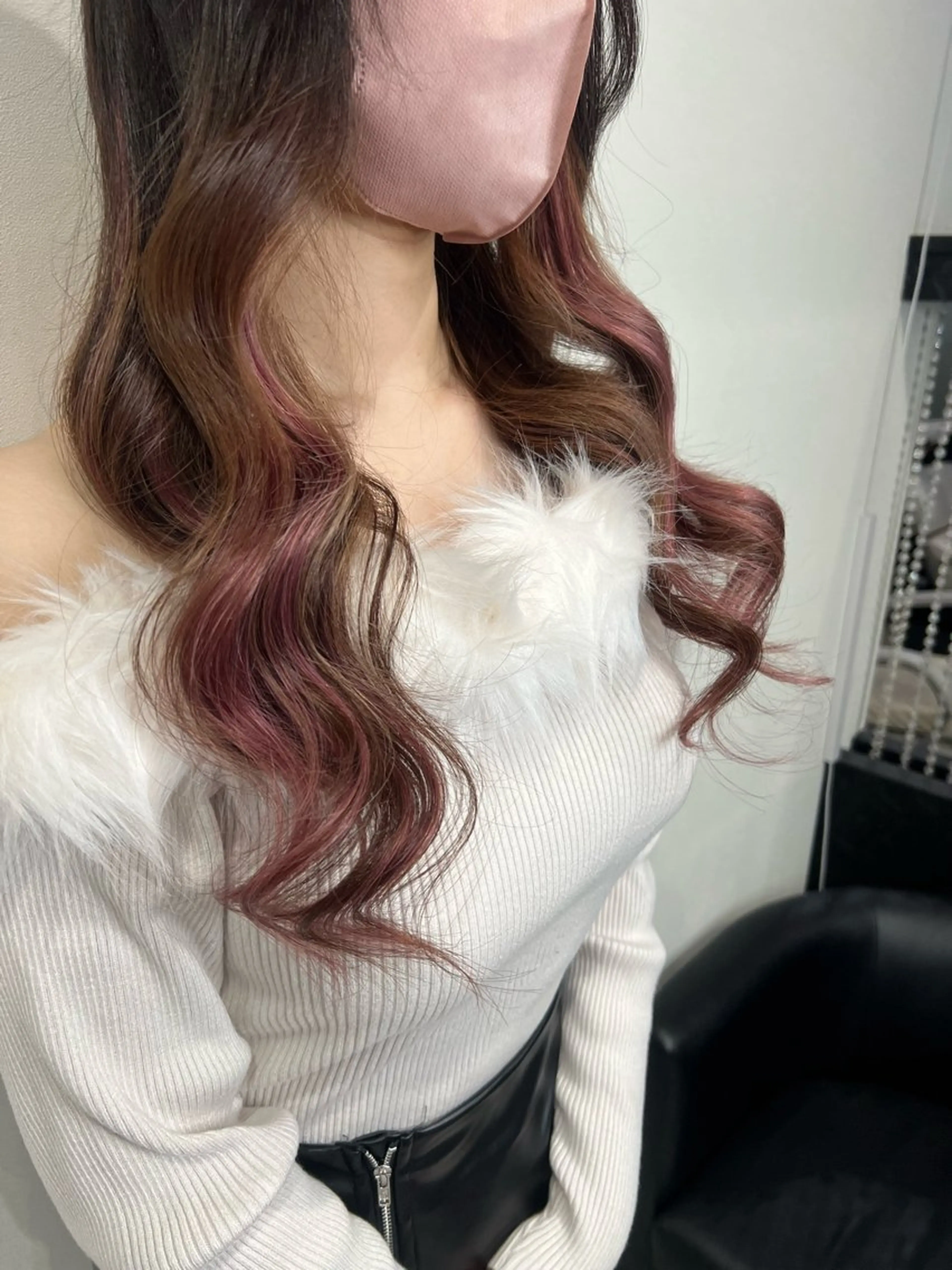 ロング プルエクステ エクステ エクステ YUDU🍊 germe/ジェルムのヘアスタイル