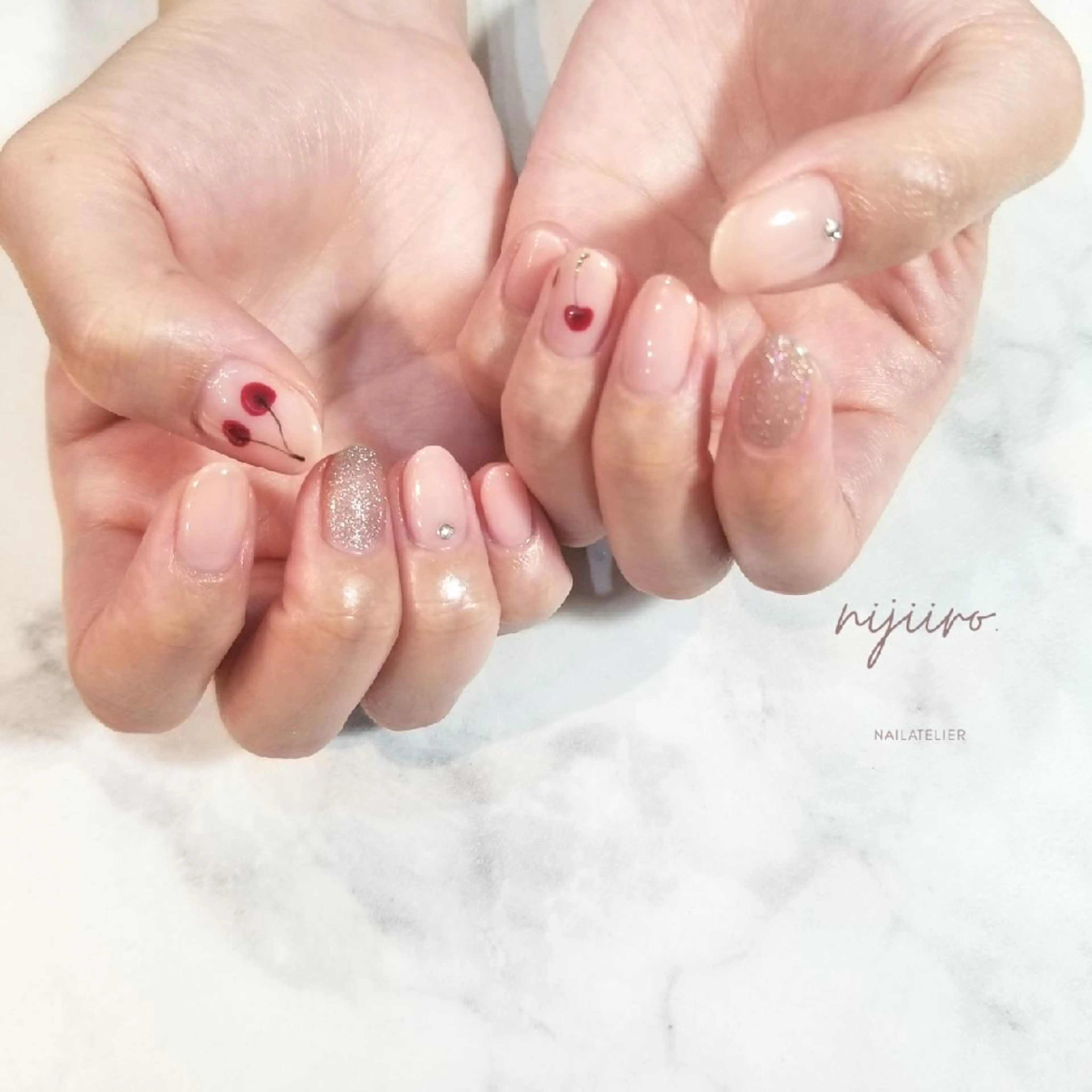 ネイル ハンドネイル nijiiro🌈 サトウのネイルデザイン