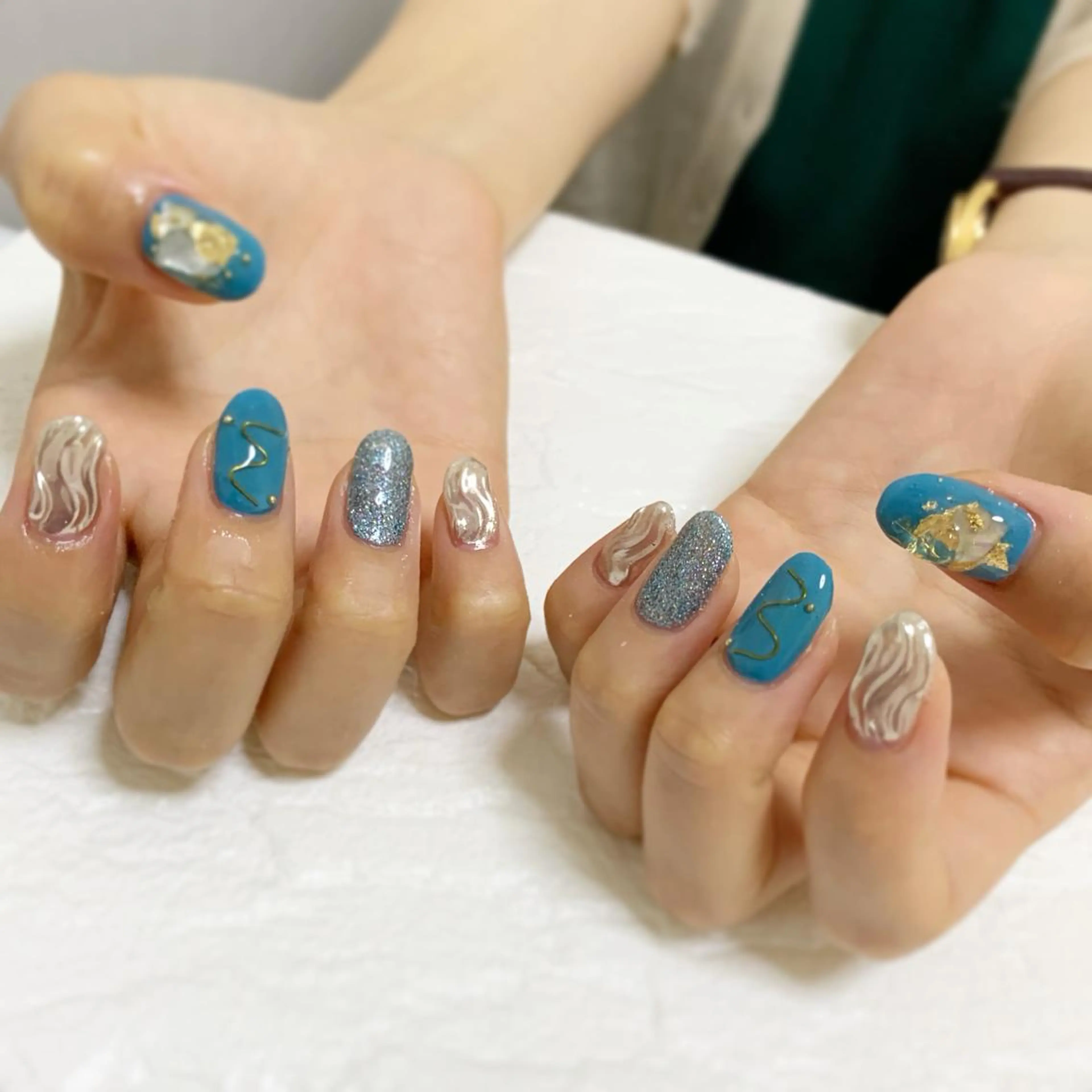 ネイル ハンドネイル フットネイル 竹本 愛のネイルデザイン