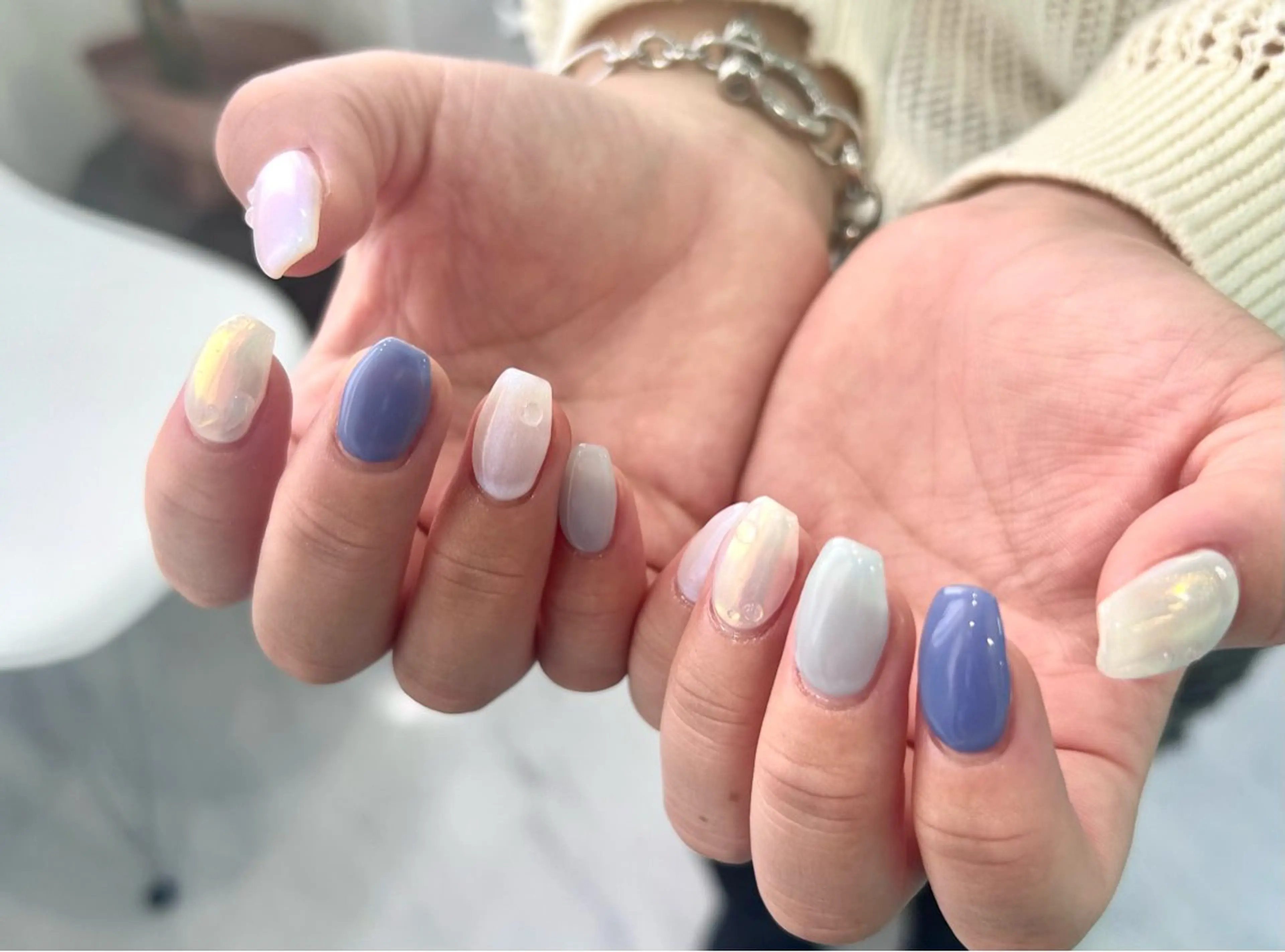 ネイル 持ち込み 加藤 楓子のネイルデザイン