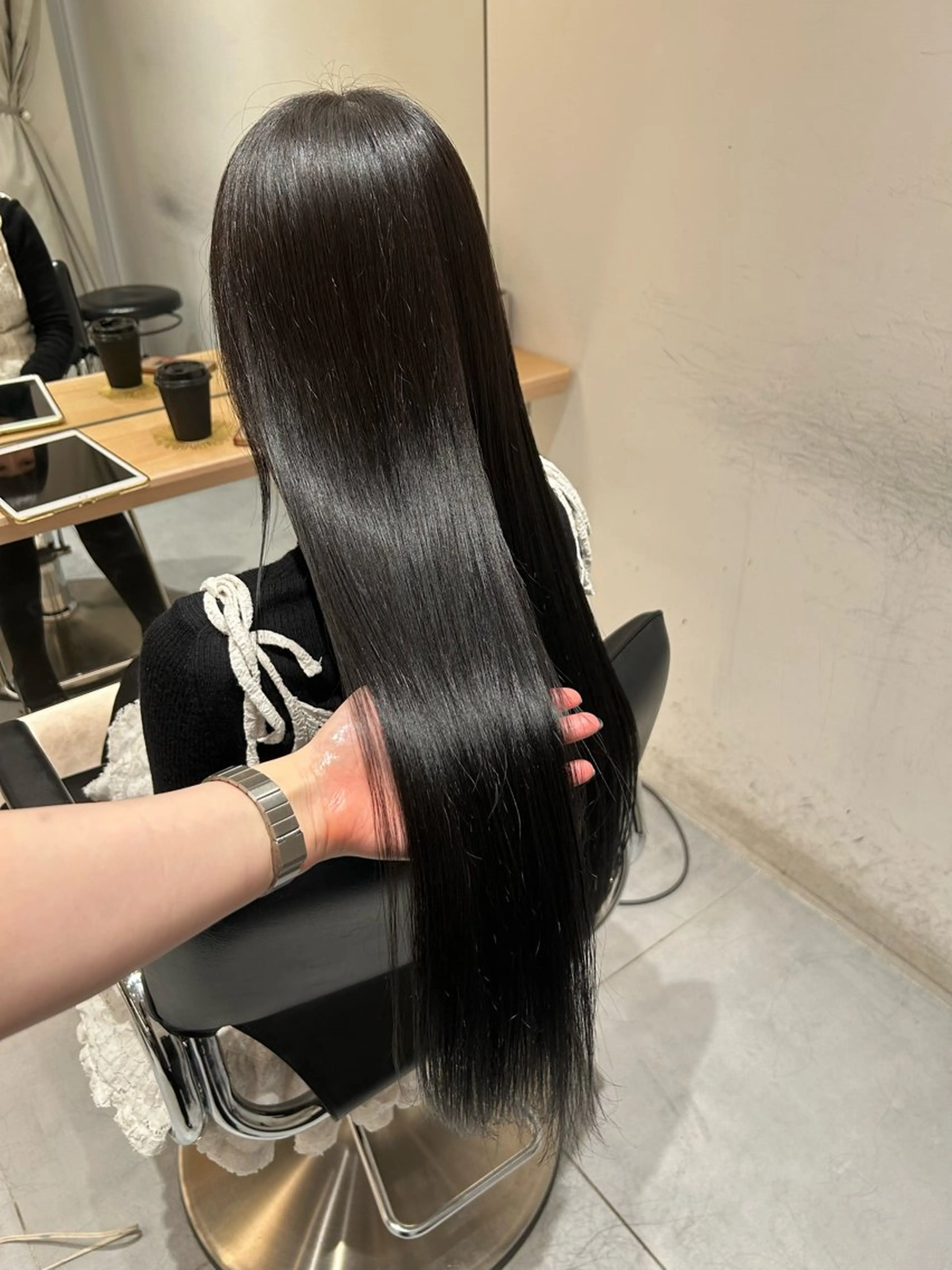 ロング カラー ヘアカラー トリートメント 🧚つやさらhair 🧚manakaのヘアスタイル