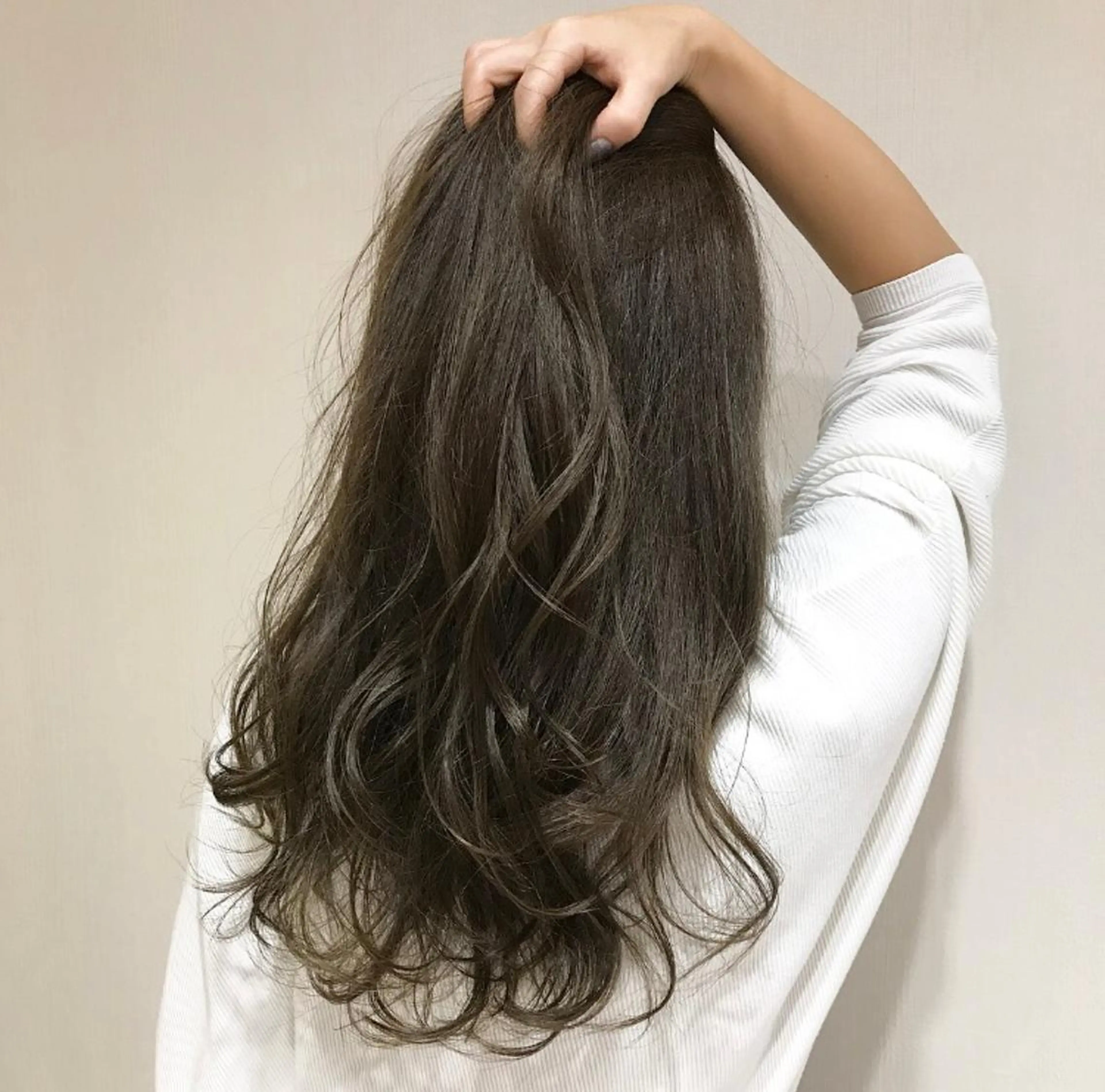 ロング カラー カット パーマ トリートメント 高橋 昭雄のヘアスタイル