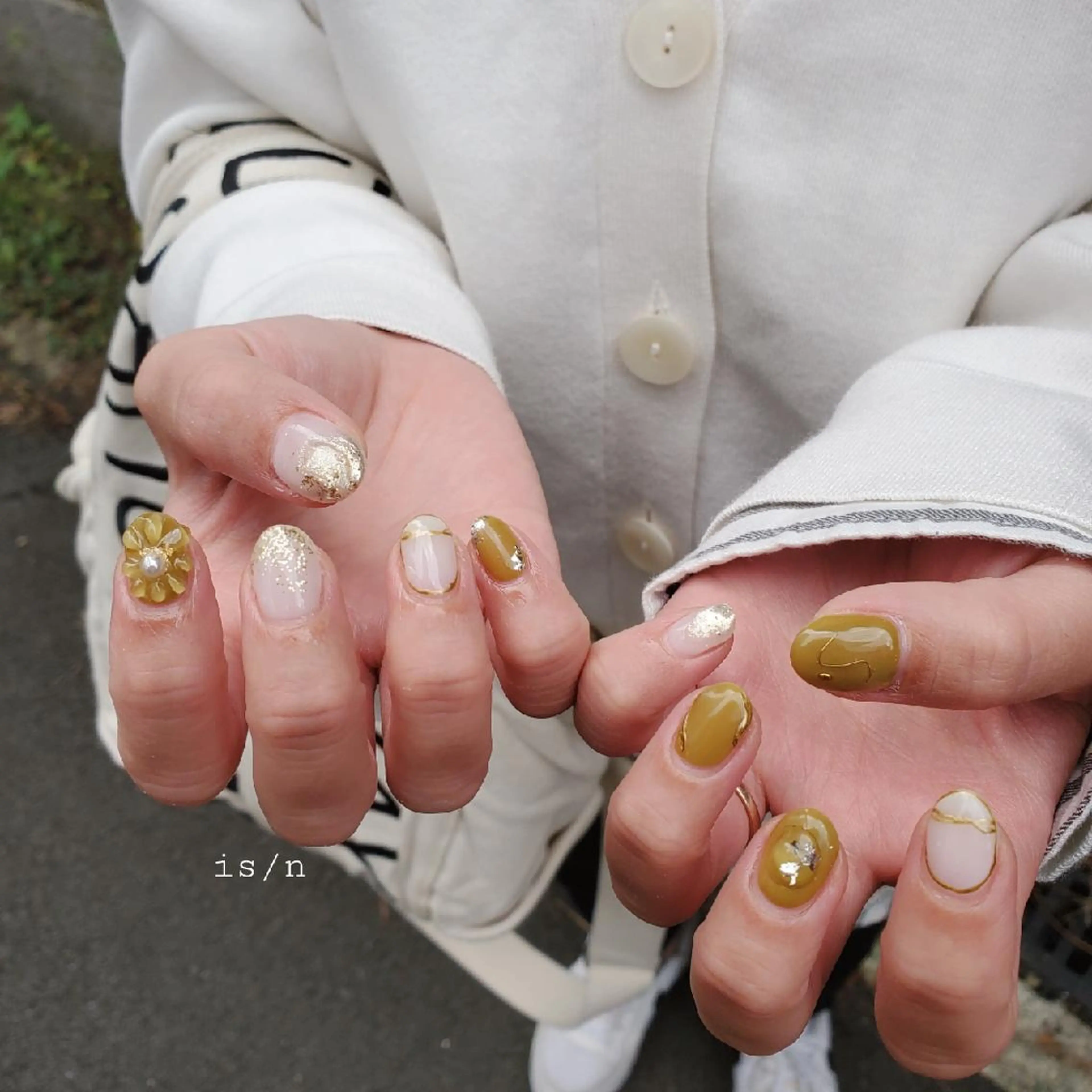 ネイル ハンドネイル 店長 佐藤のネイルデザイン