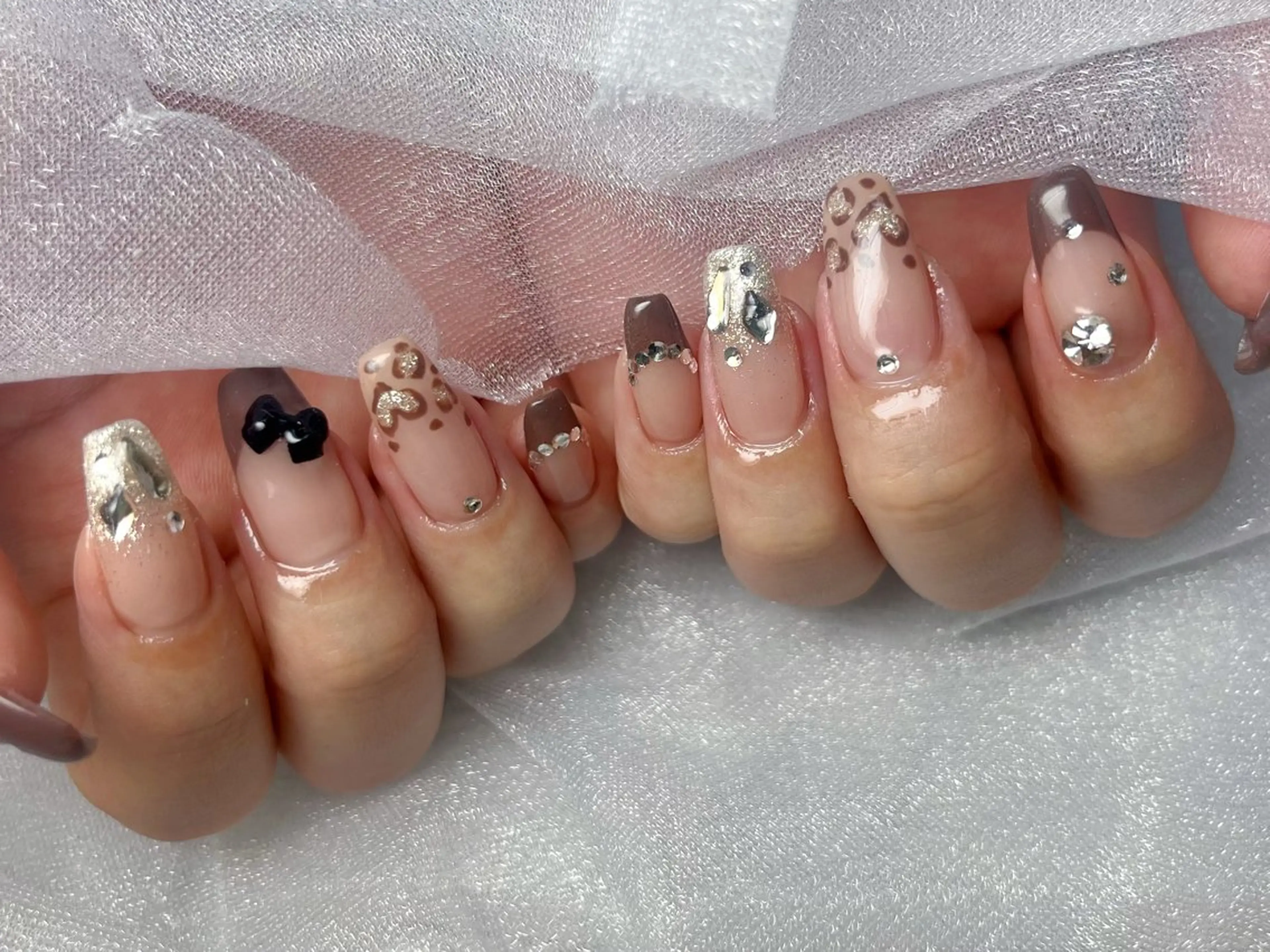 ネイル ハンドネイル Queennail 北堀江Yumiのネイルデザイン