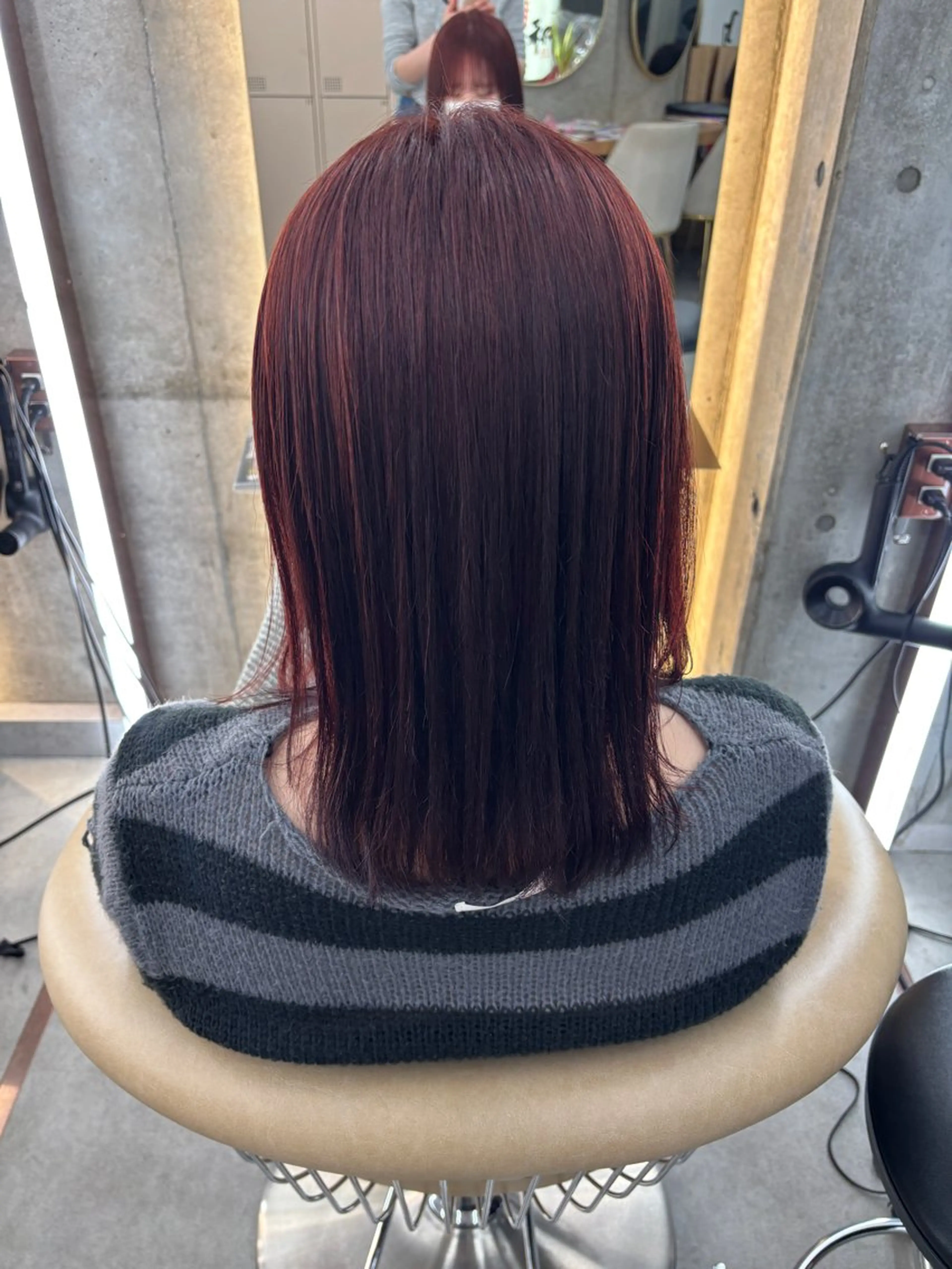 カラー lond hotlip所属・Hazuki ／韓国ヘア／レイヤーのヘアスタイル