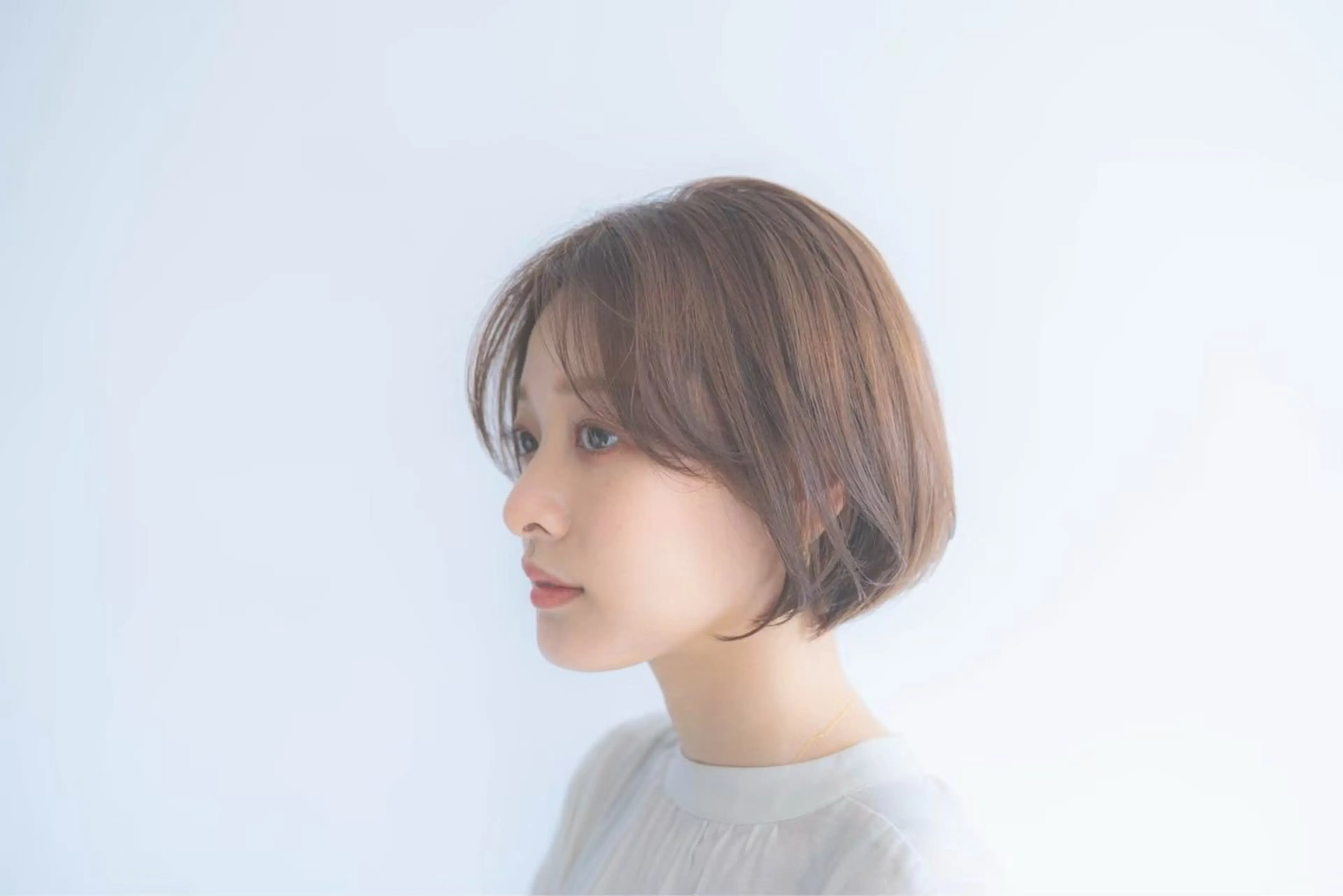 ミディアム カラー ・ nanokaのヘアスタイル