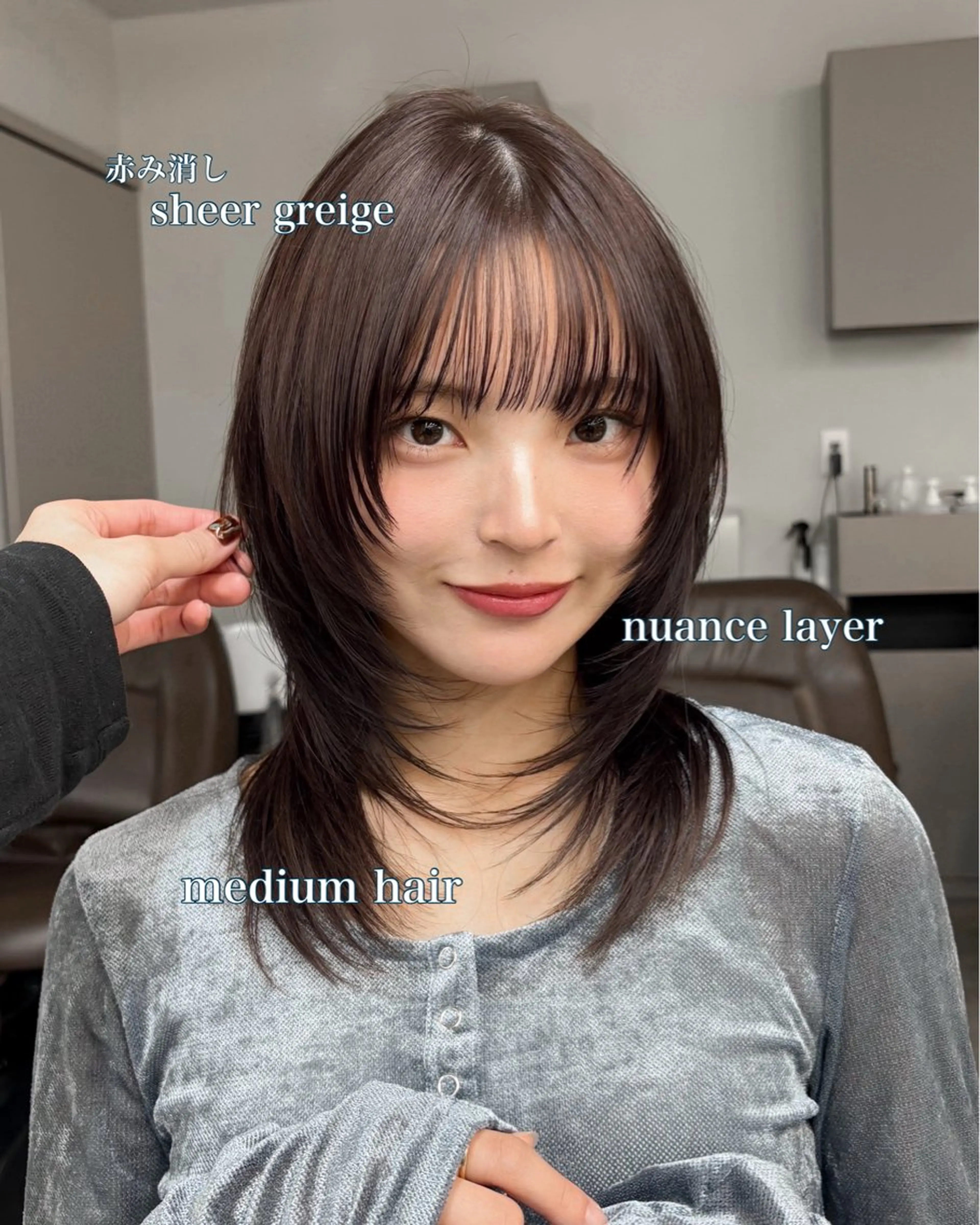 ミディアム カラー カット ヘアカラー manami/ ショート/メンズのヘアスタイル