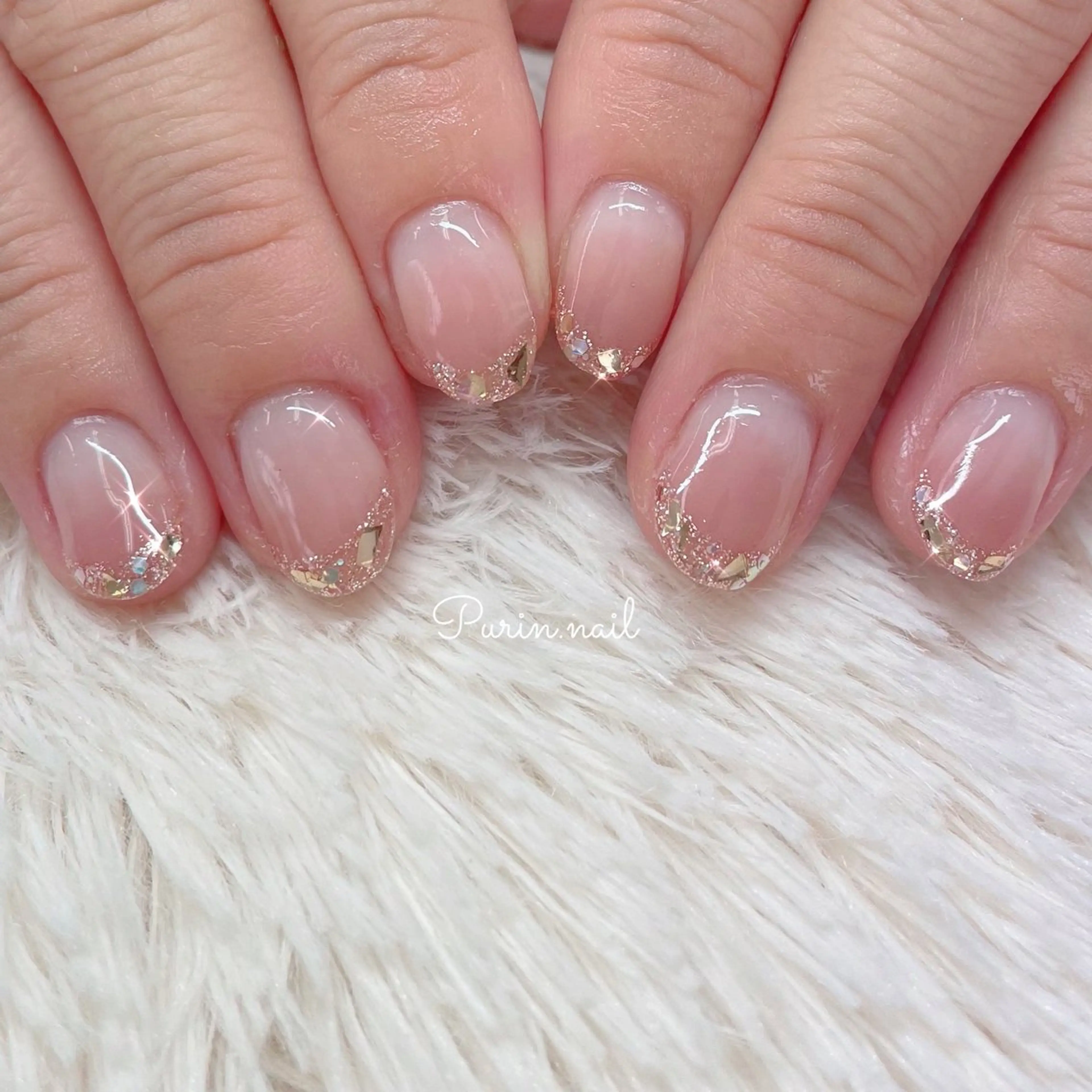 ネイル ハンドネイル Nails by Purin🍮のネイルデザイン