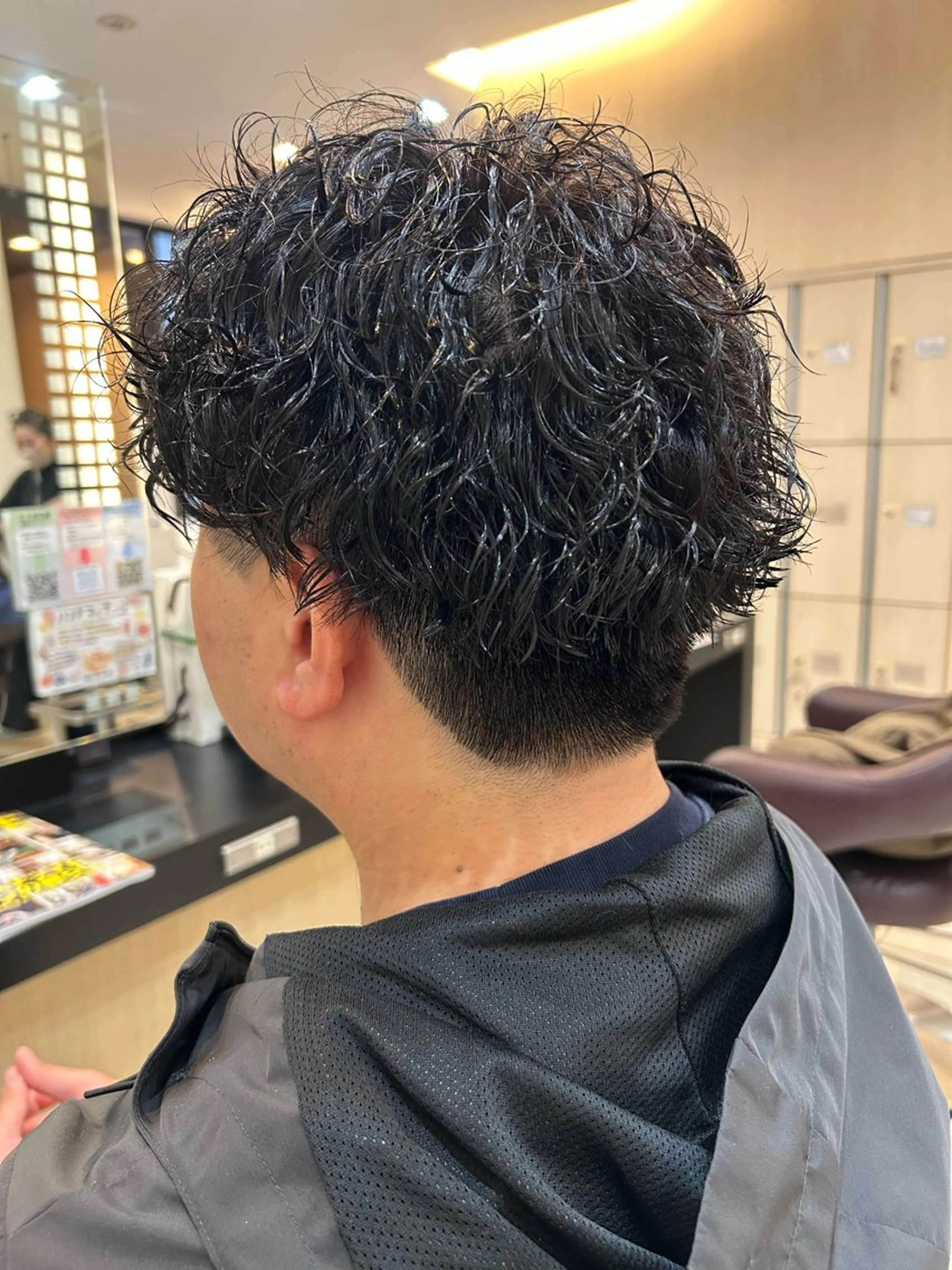 ショート パーマ メンズ カット パーマ リリー /Men's/パーマのヘアスタイル