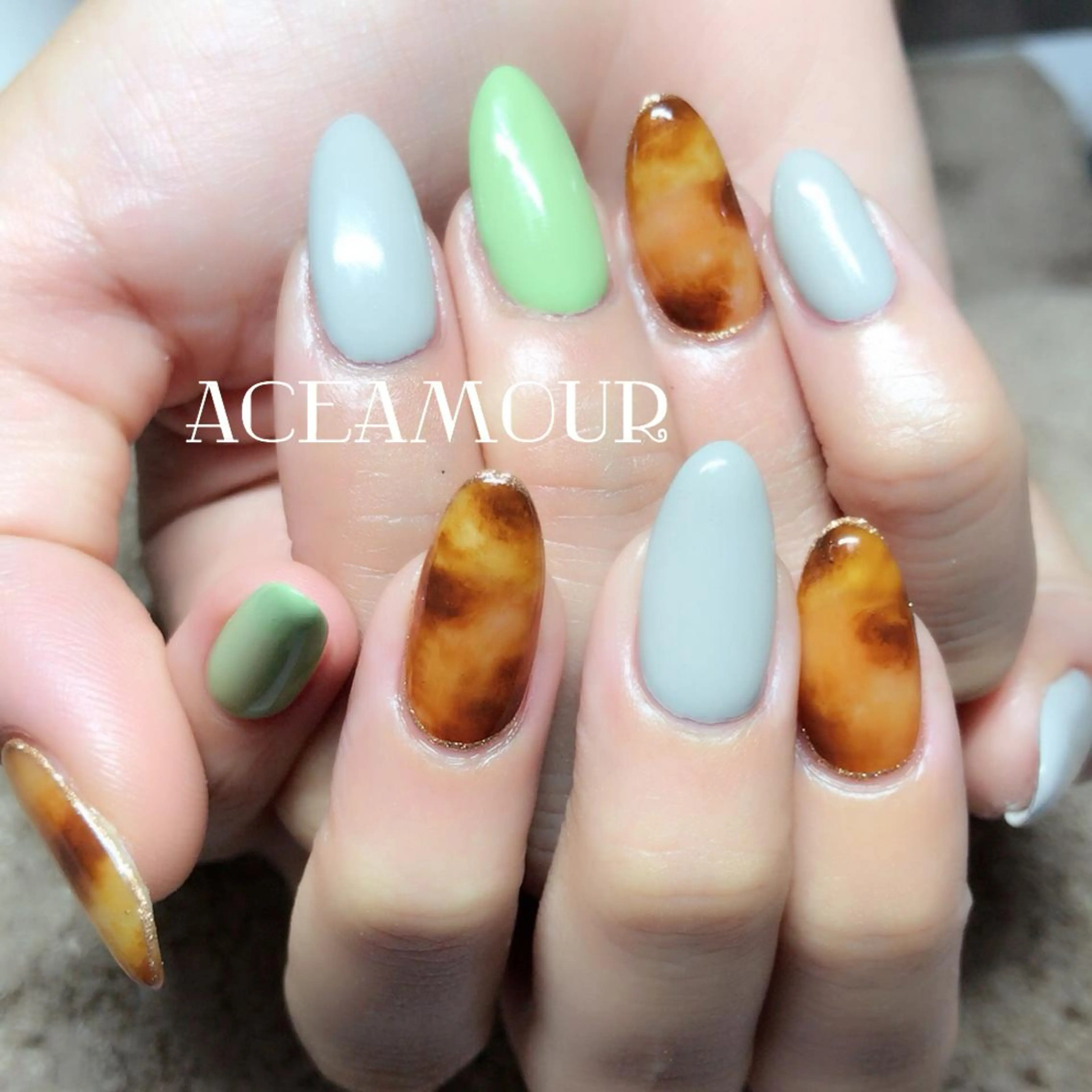 ネイル ネイル/耳つぼ /新ホワイトニングのネイルデザイン