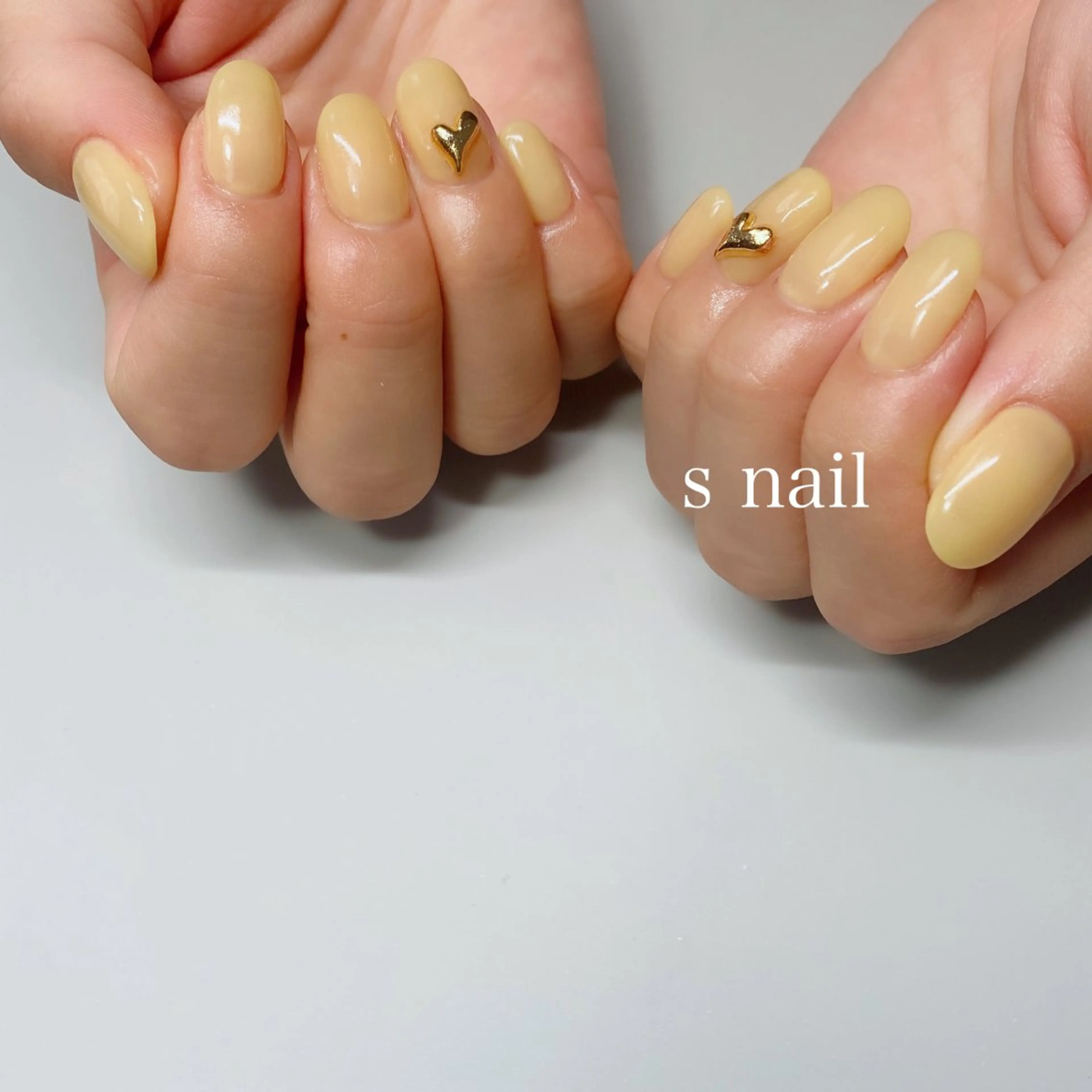 ネイル アートネイル ワンカラーネイル ハンドネイル フットネイル s nail さとよしみゆきのネイルデザイン