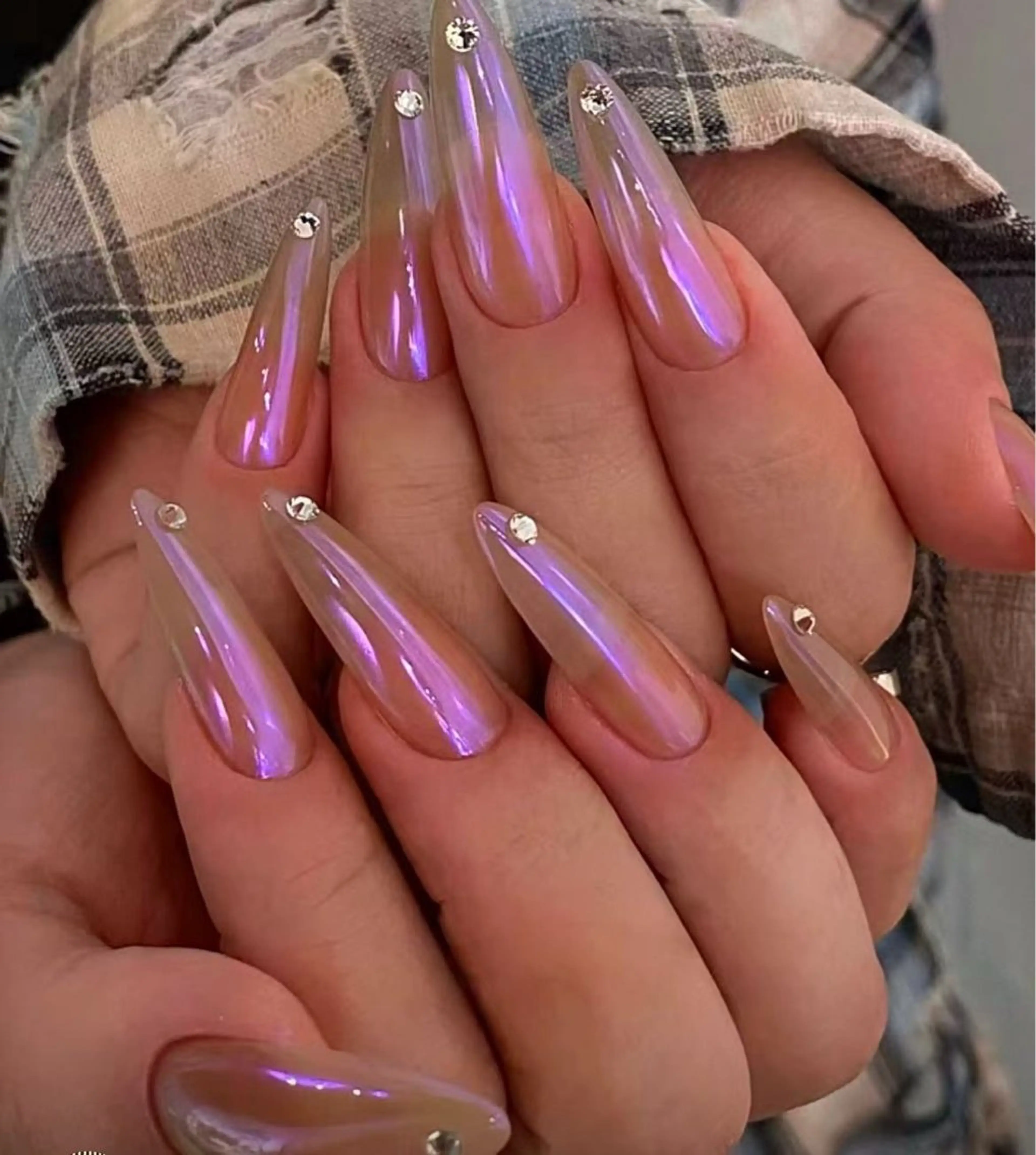 💖大人気💖ミラーorユニコン　ワンカラー【ベース込み】❣️ソフトジェルオフ込みの写真