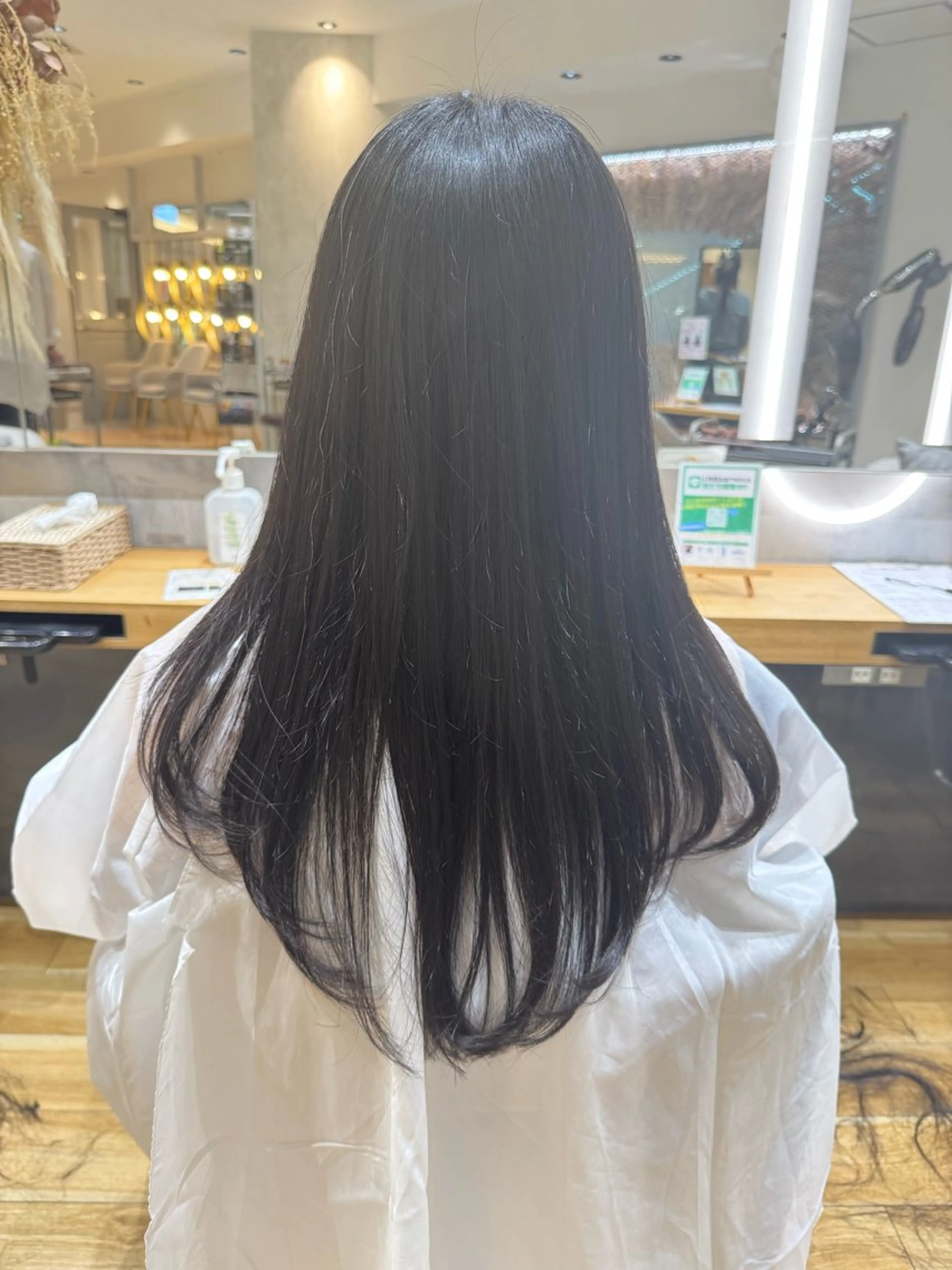 ロング ロングレイヤー 姫カット レイヤーカット ロング ☆レディースショート ☆吉崎☆のヘアスタイル