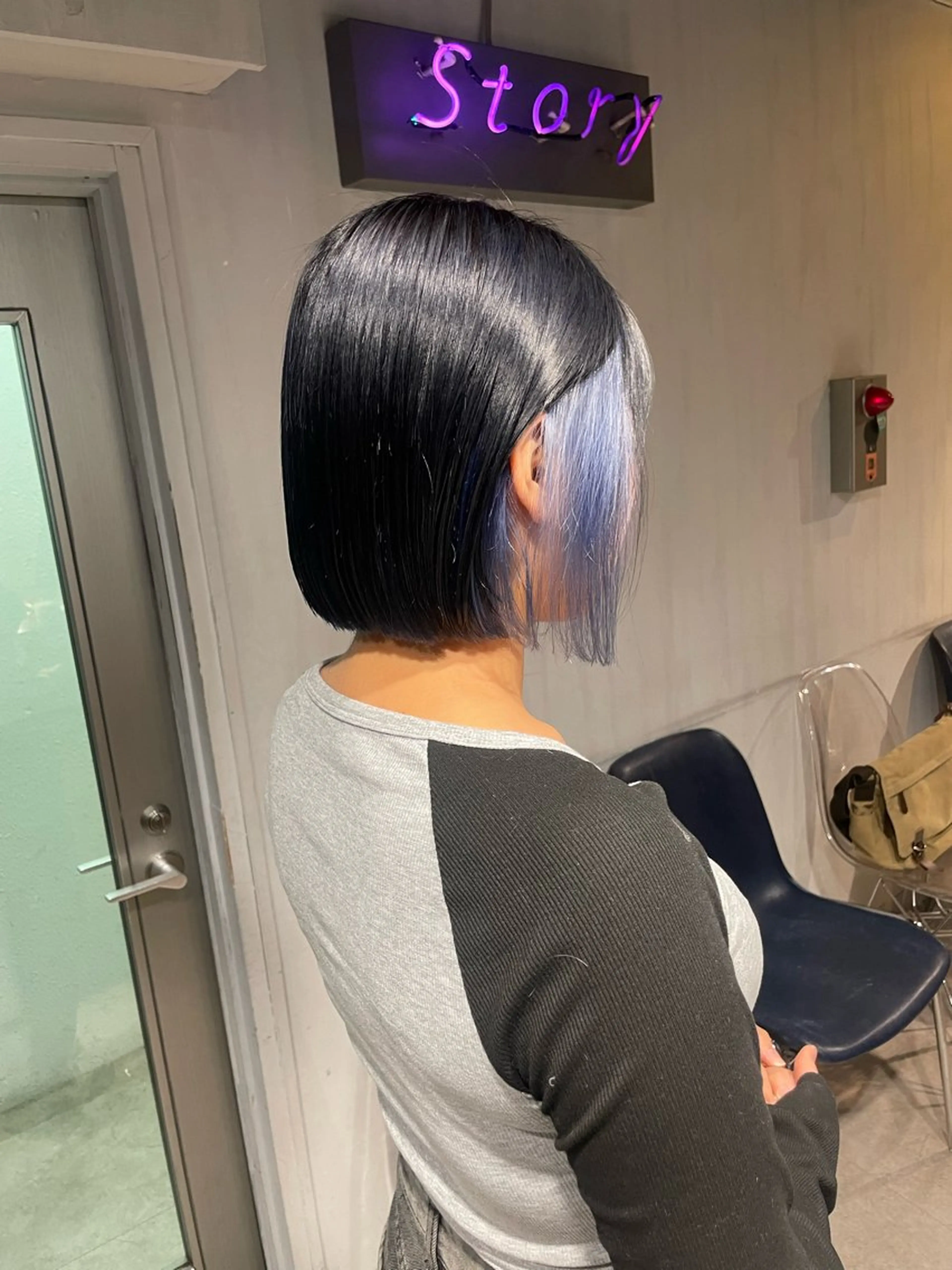 ショート ヘアカラー トリートメント ヘッドスパ 🦋ハイトーンボブ ショート🦋トシキのヘアスタイル