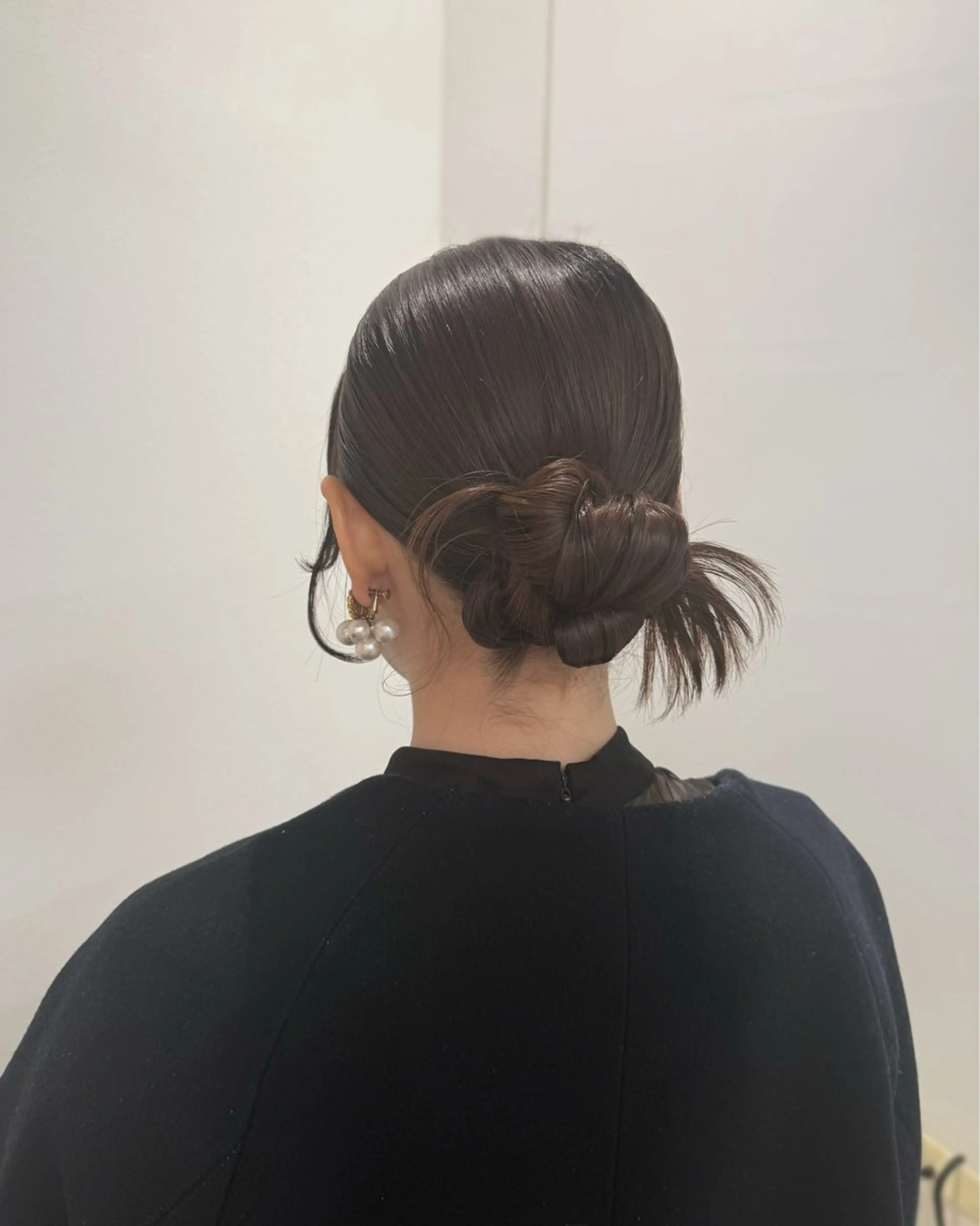 ロング カラー ヘアアレンジ ヘアセット 縮毛矯正+モテカラー 🎀✨MIHOのヘアスタイル