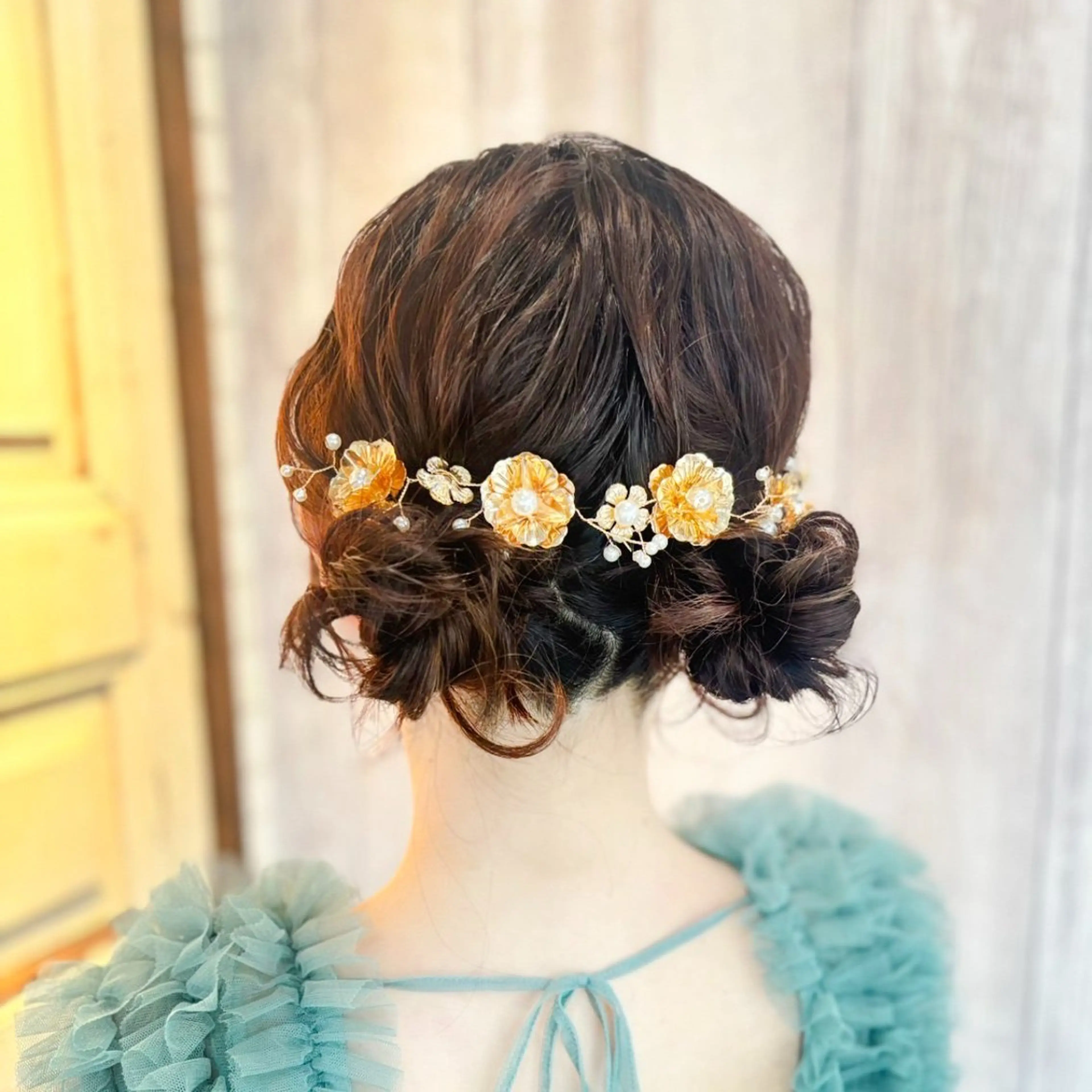 ミディアム ヘアアレンジ ヘアセット 大人気❤︎ヘアもメイ クも可愛く❤︎SAOのヘアスタイル