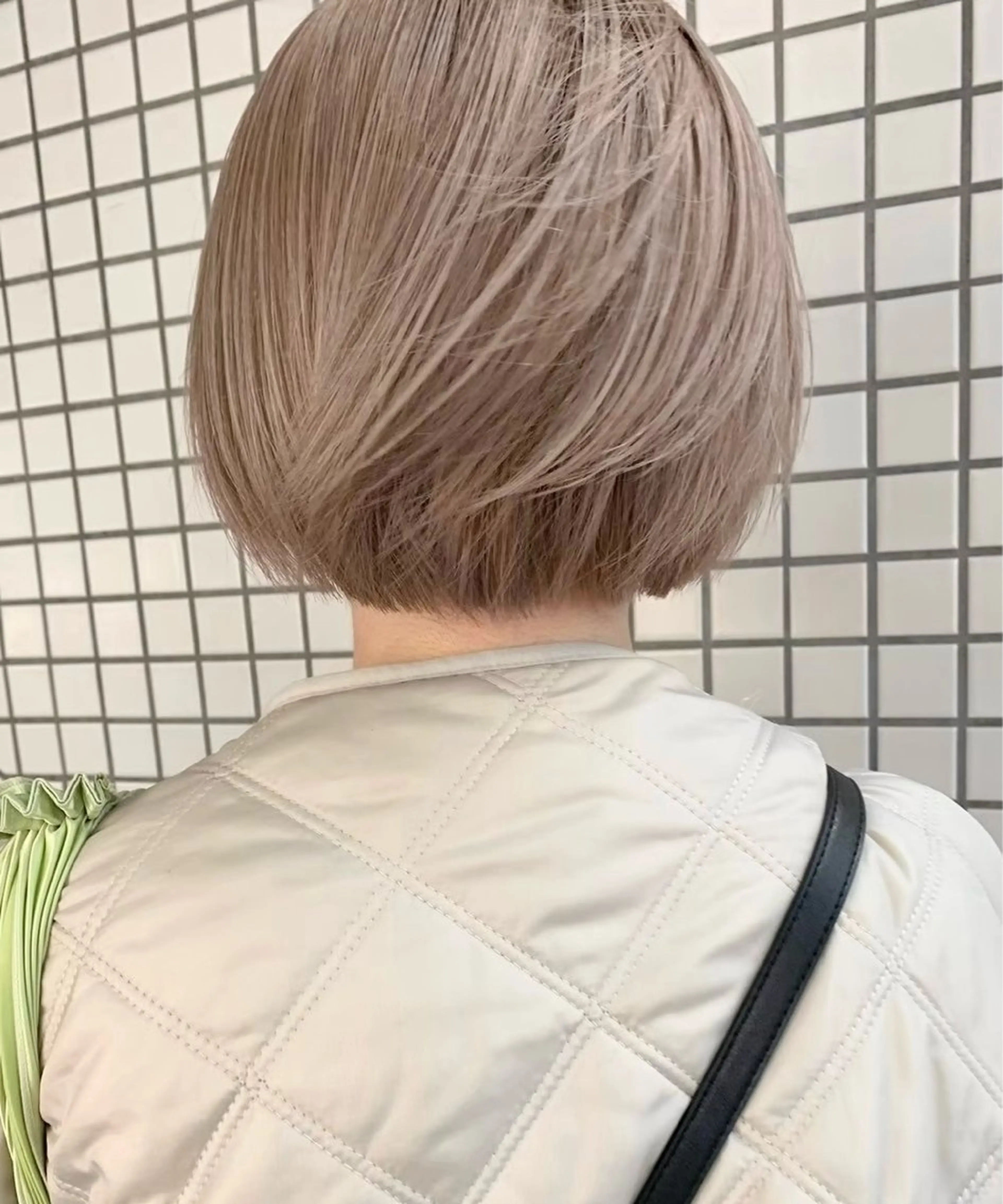 ショート カラー ヘアカラー 👔ボブ﹨髪質改善 ストレート🩳ももかのヘアスタイル