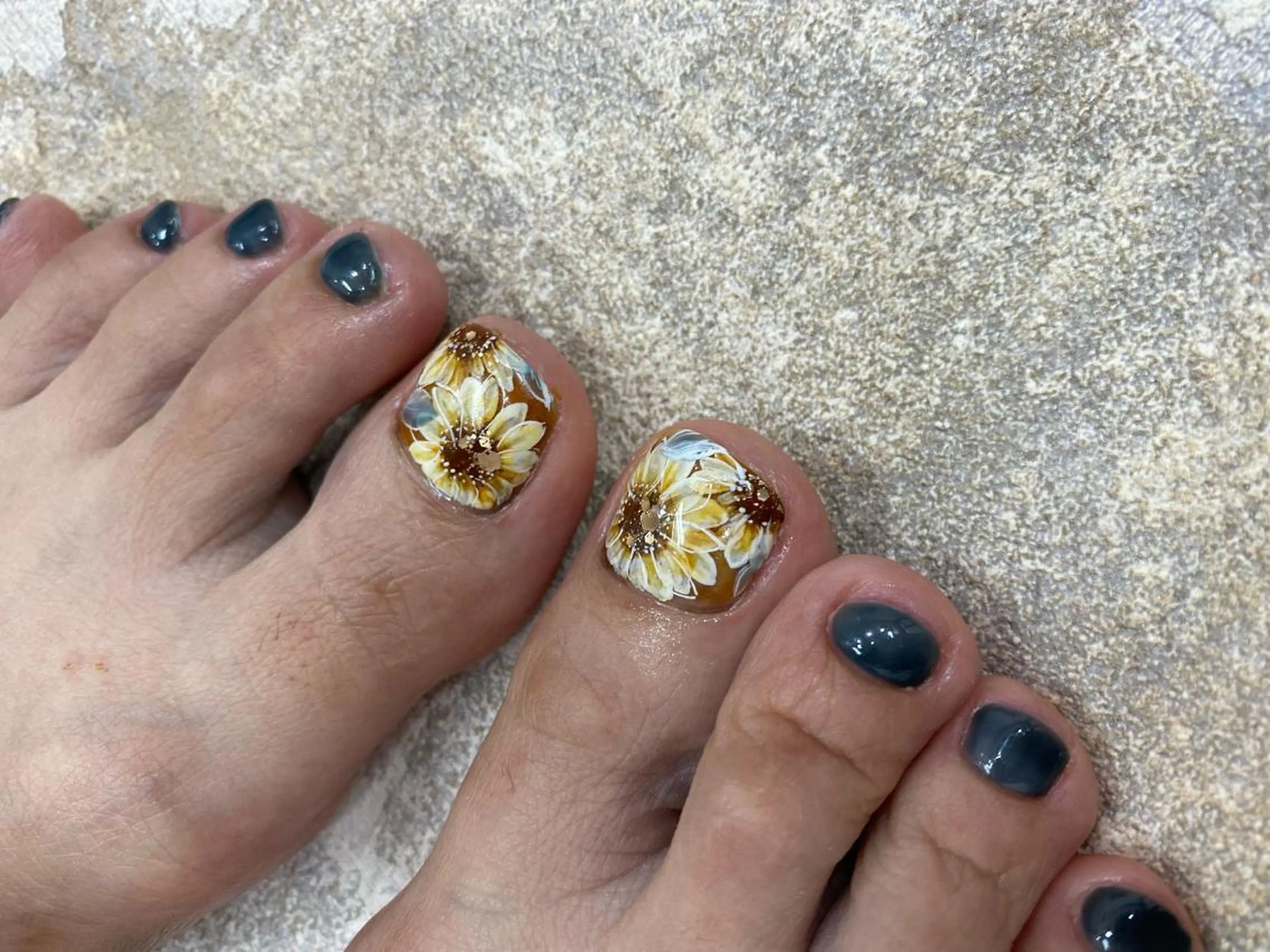 ネイル フットネイル nailsalon ∞ ﾐｶﾅﾙ ∞のネイルデザイン