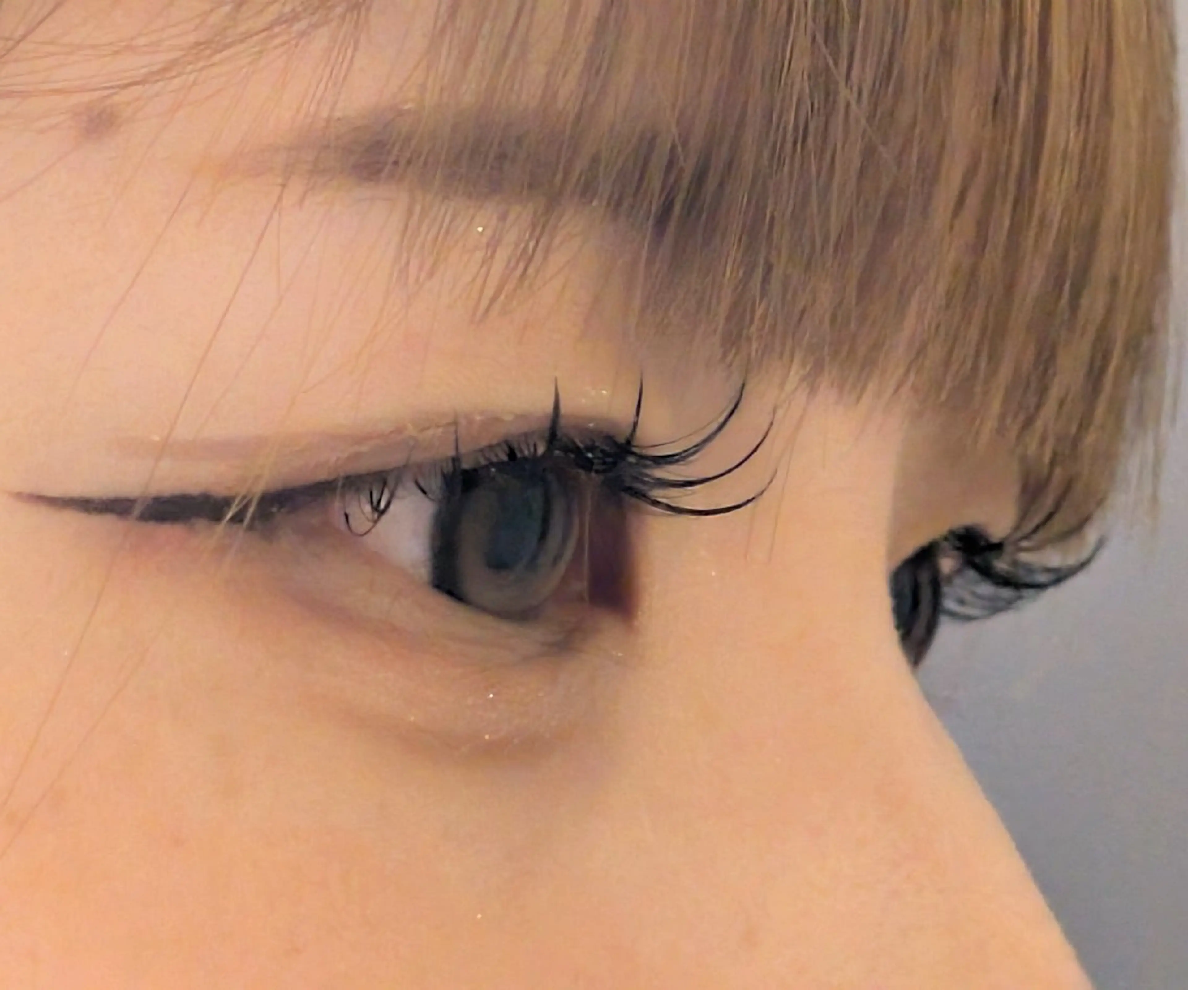 マツエク・マツパ Dカール Sun Brown Ryu-gaのマツエク・マツパデザイン