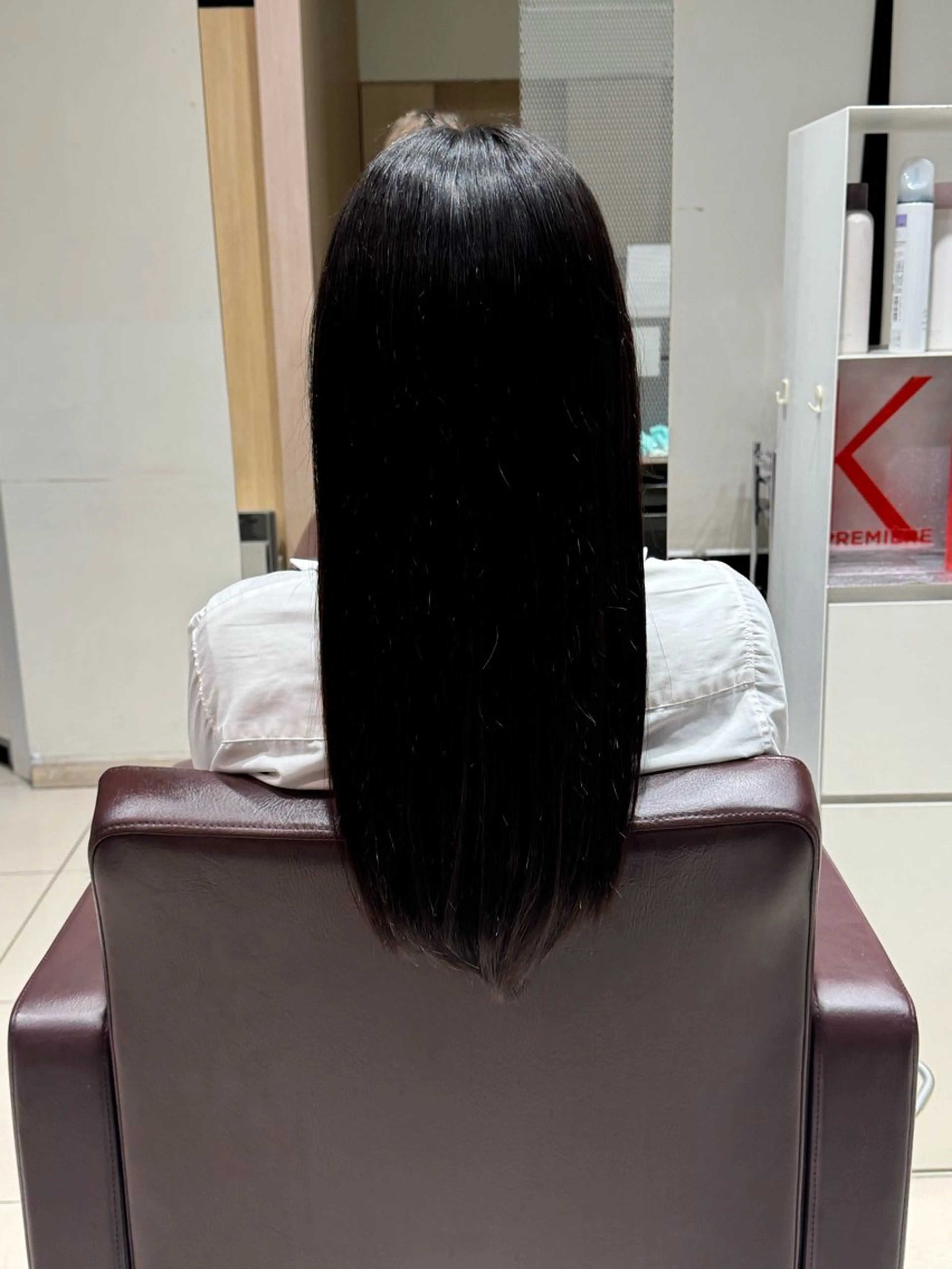 ロング オノ アサヒのヘアスタイル