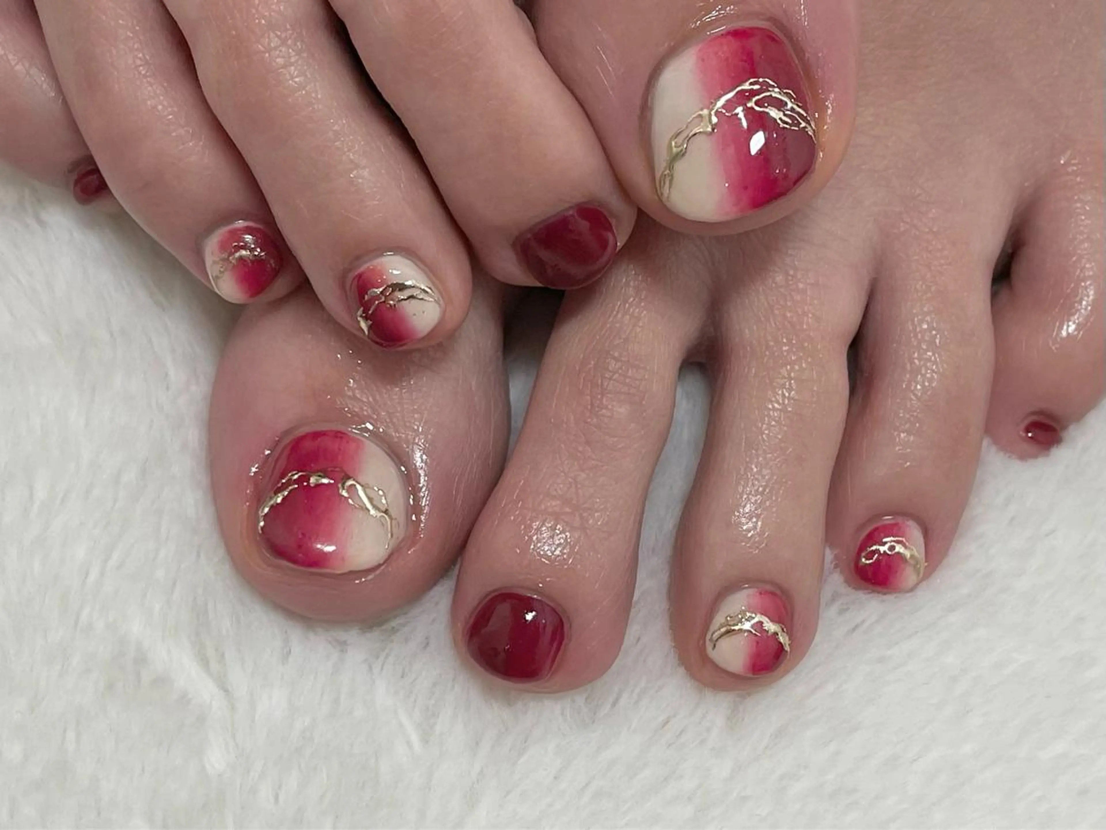 ネイル フットネイル riri-nail Rie Endoのネイルデザイン