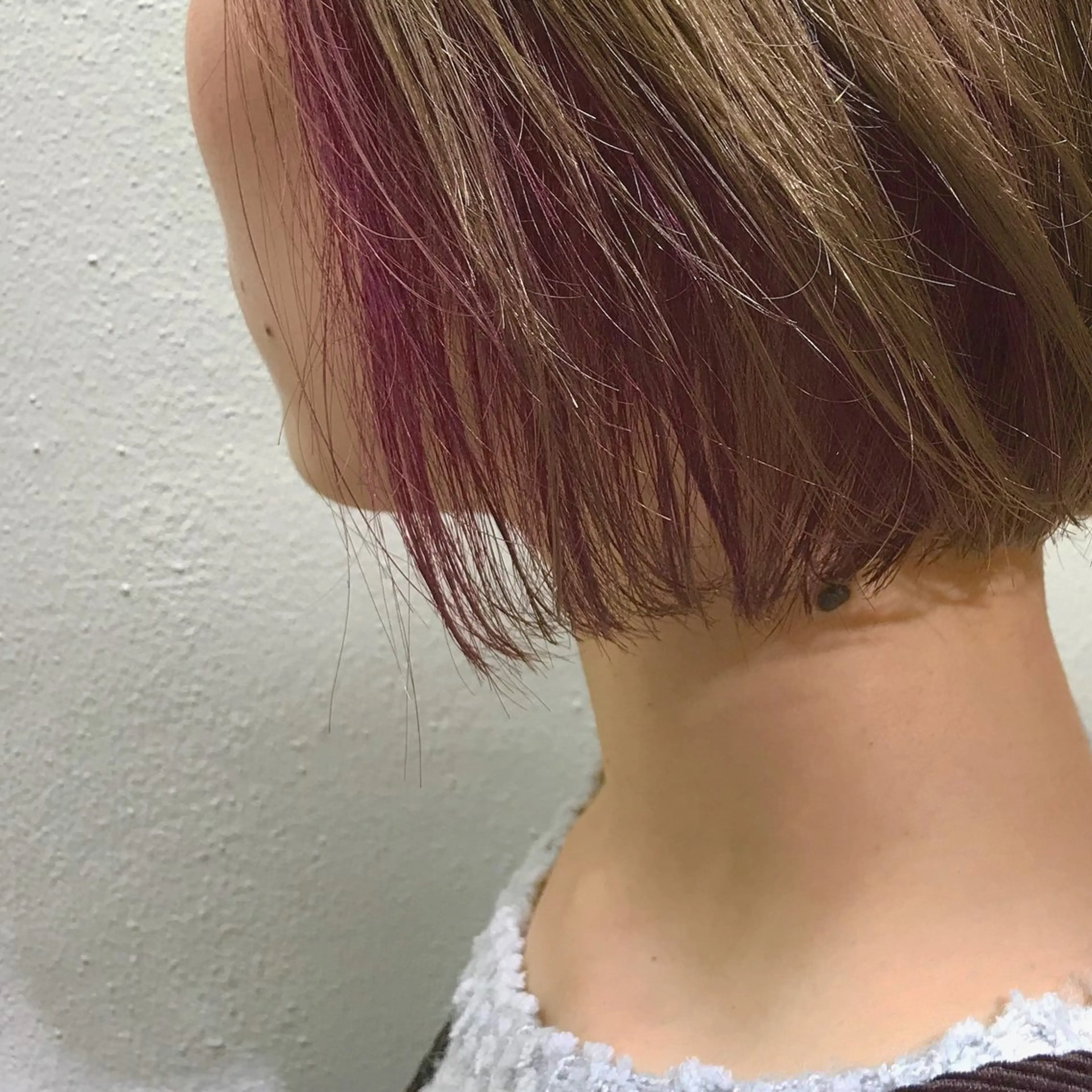 ショート ヘアカラー トリートメント stylist/ボブ ことの/韓国レイヤーのヘアスタイル