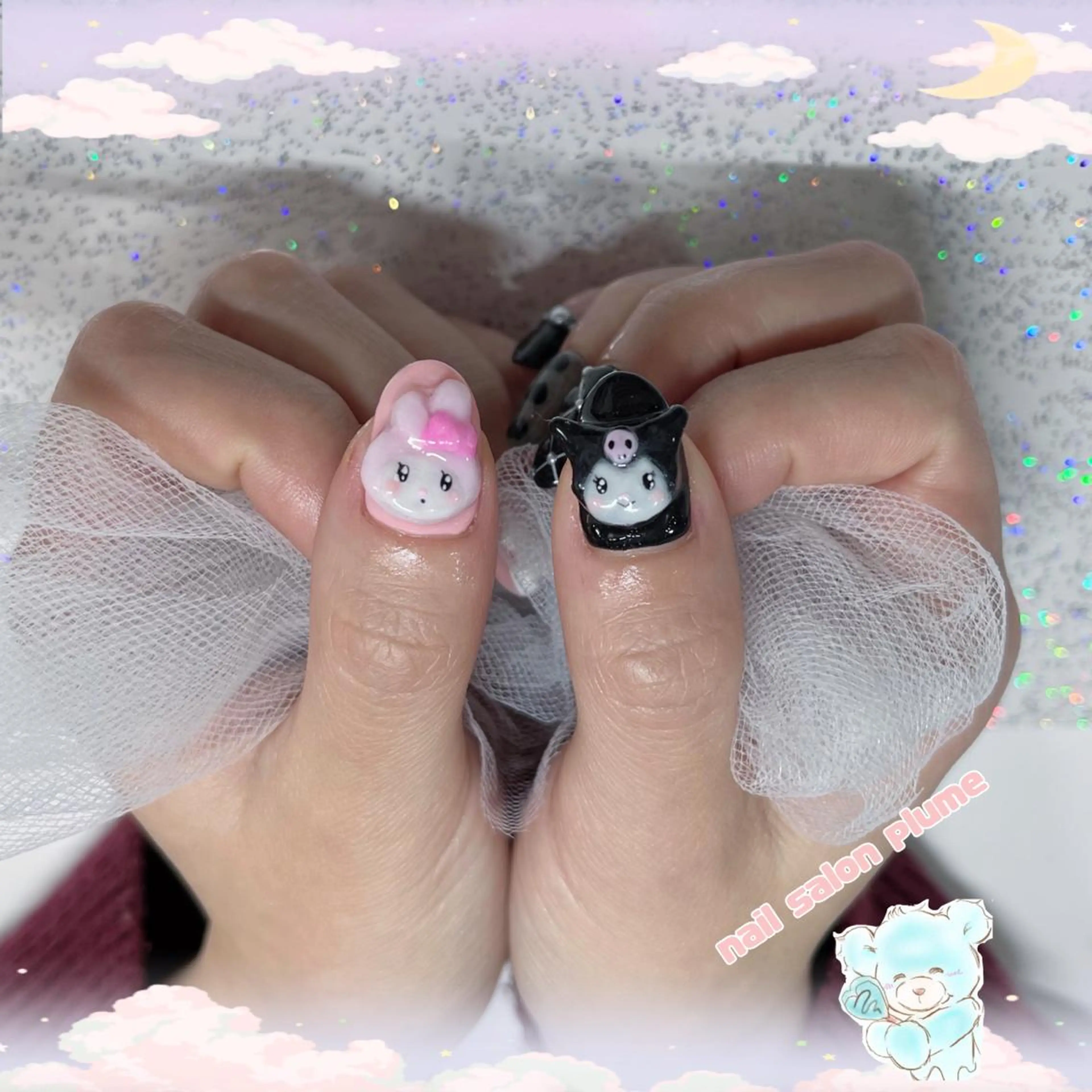 ネイル ハンドネイル plume nail ☆韓国ネイルのネイルデザイン