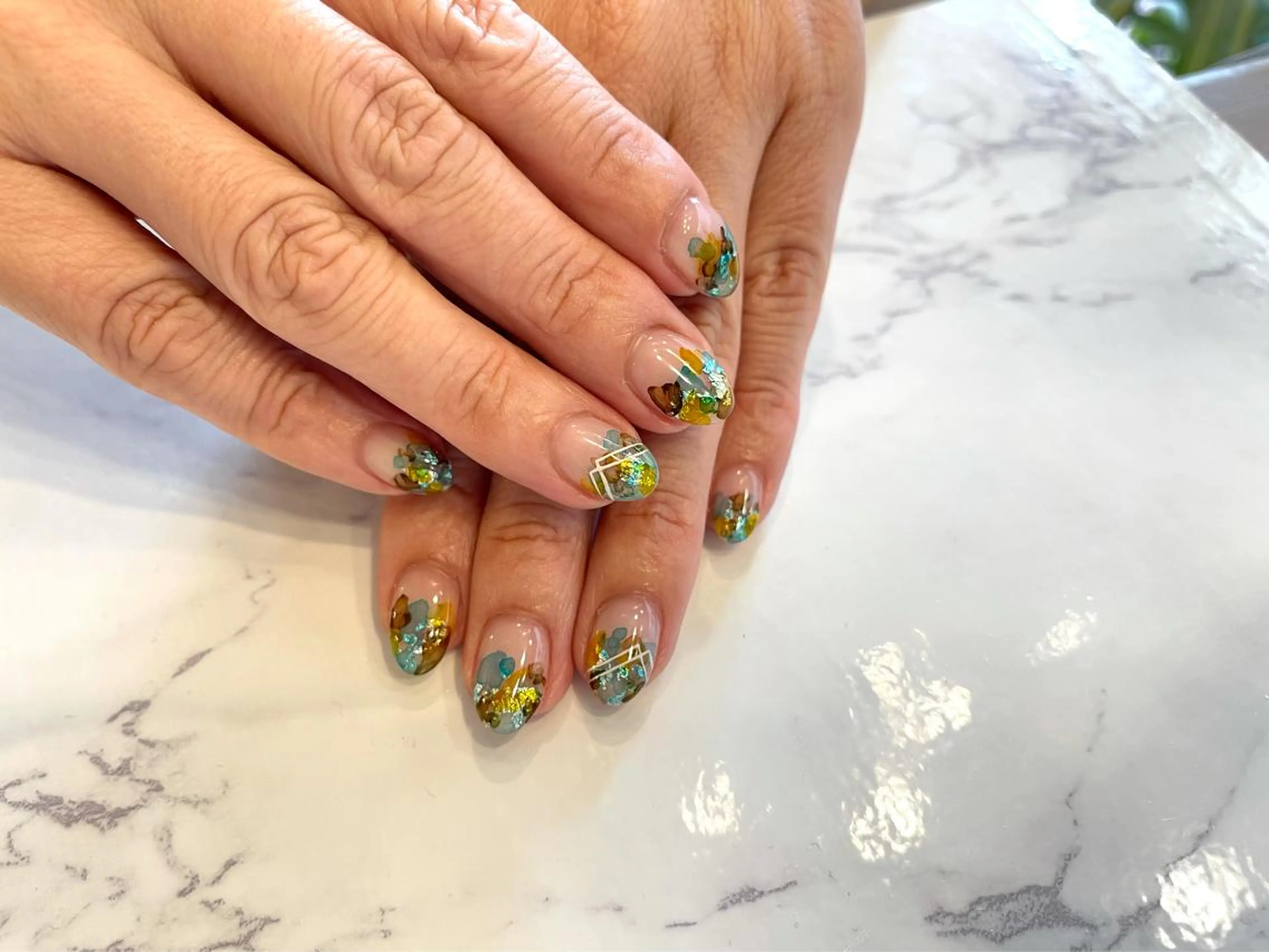 ネイル ハンドネイル NAIL Alaia 𓇼のネイルデザイン