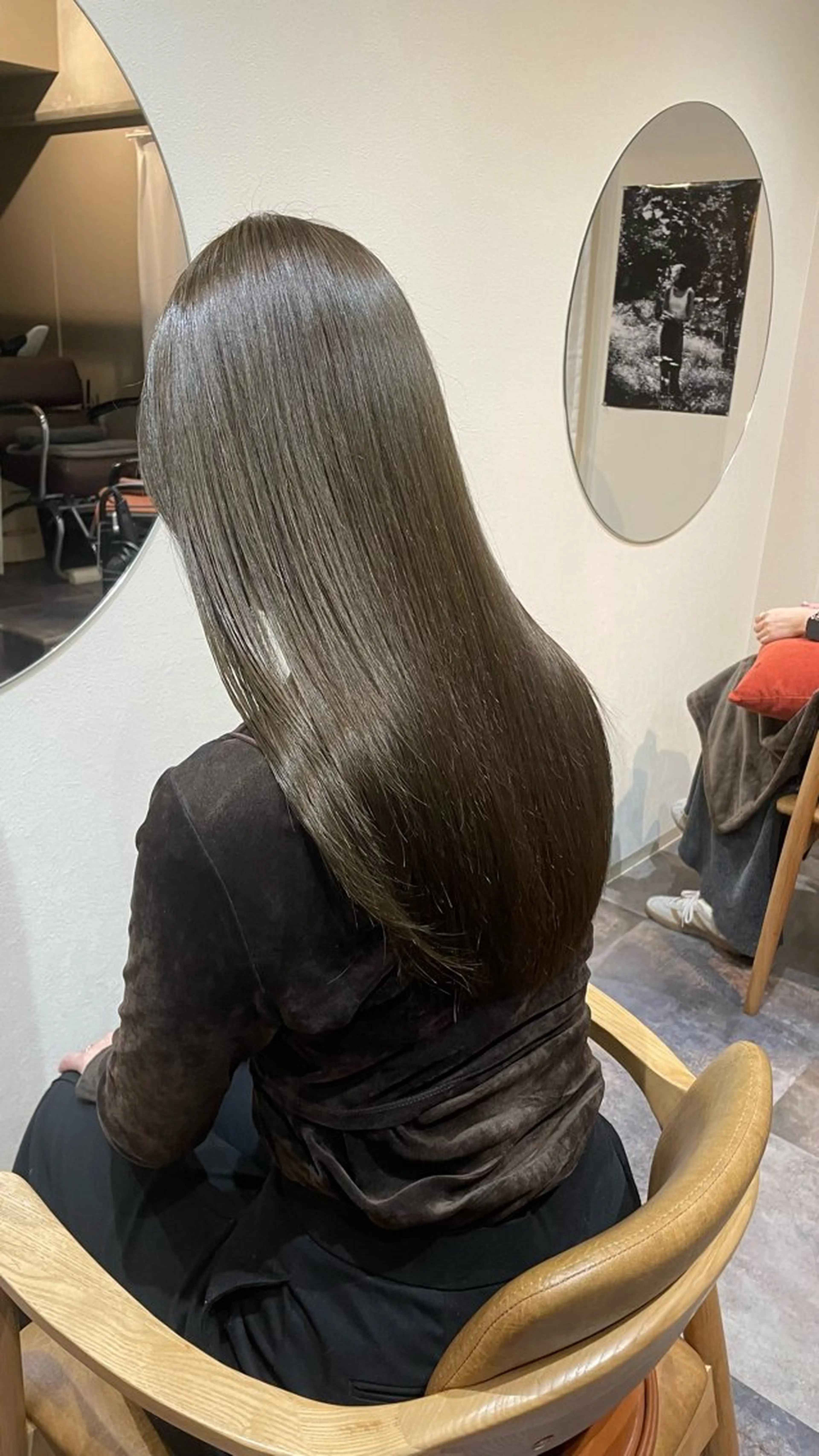 ロング カラー ベージュカラー 透明感カラー オリーブベージュ 髪質改善 ロング カット ヘアカラー トリートメント 鎌田卓也/髪質改善 /透明感カラーのヘアスタイル