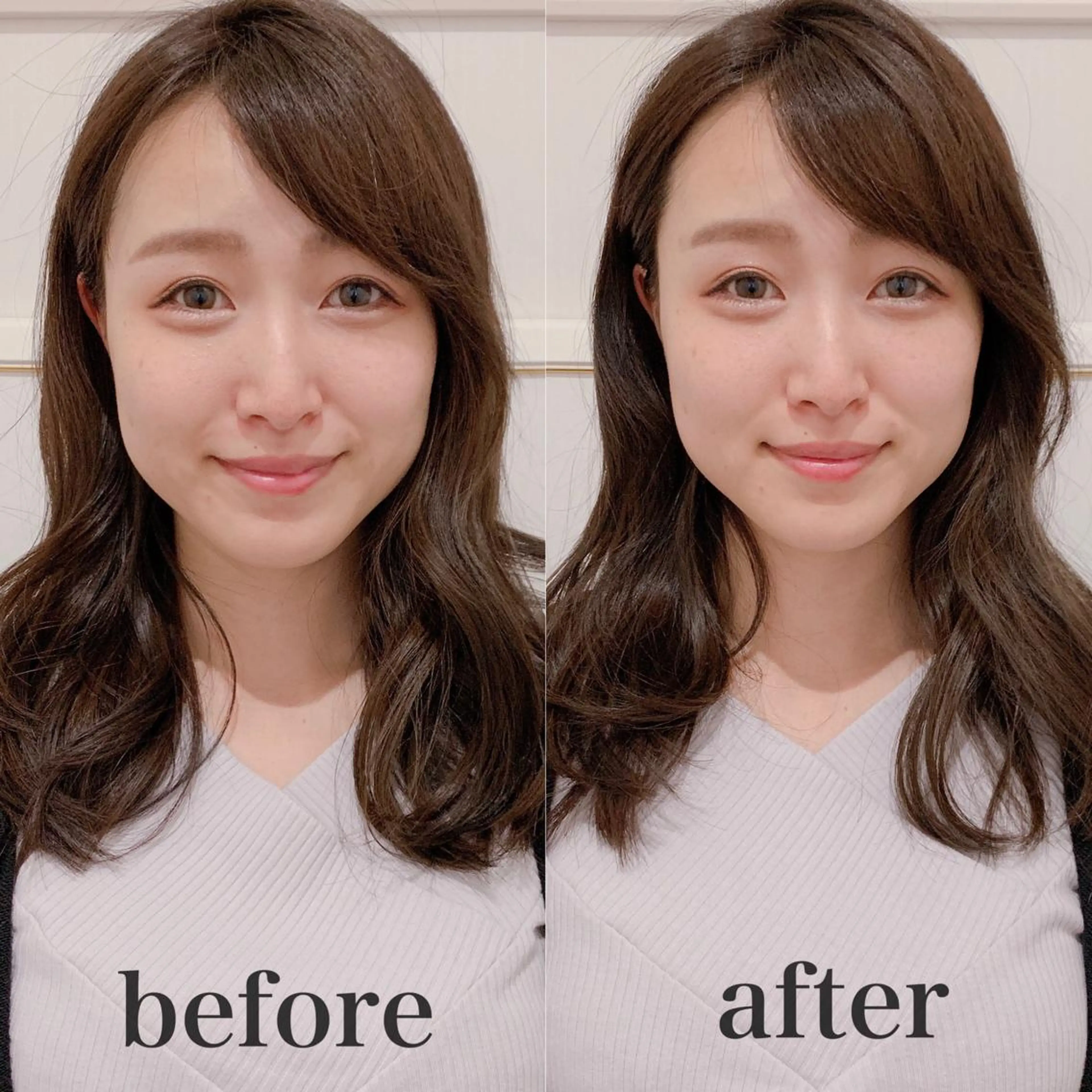 ミディアム ヘアアレンジ ボブ/レイヤー/ nanamiのヘアスタイル