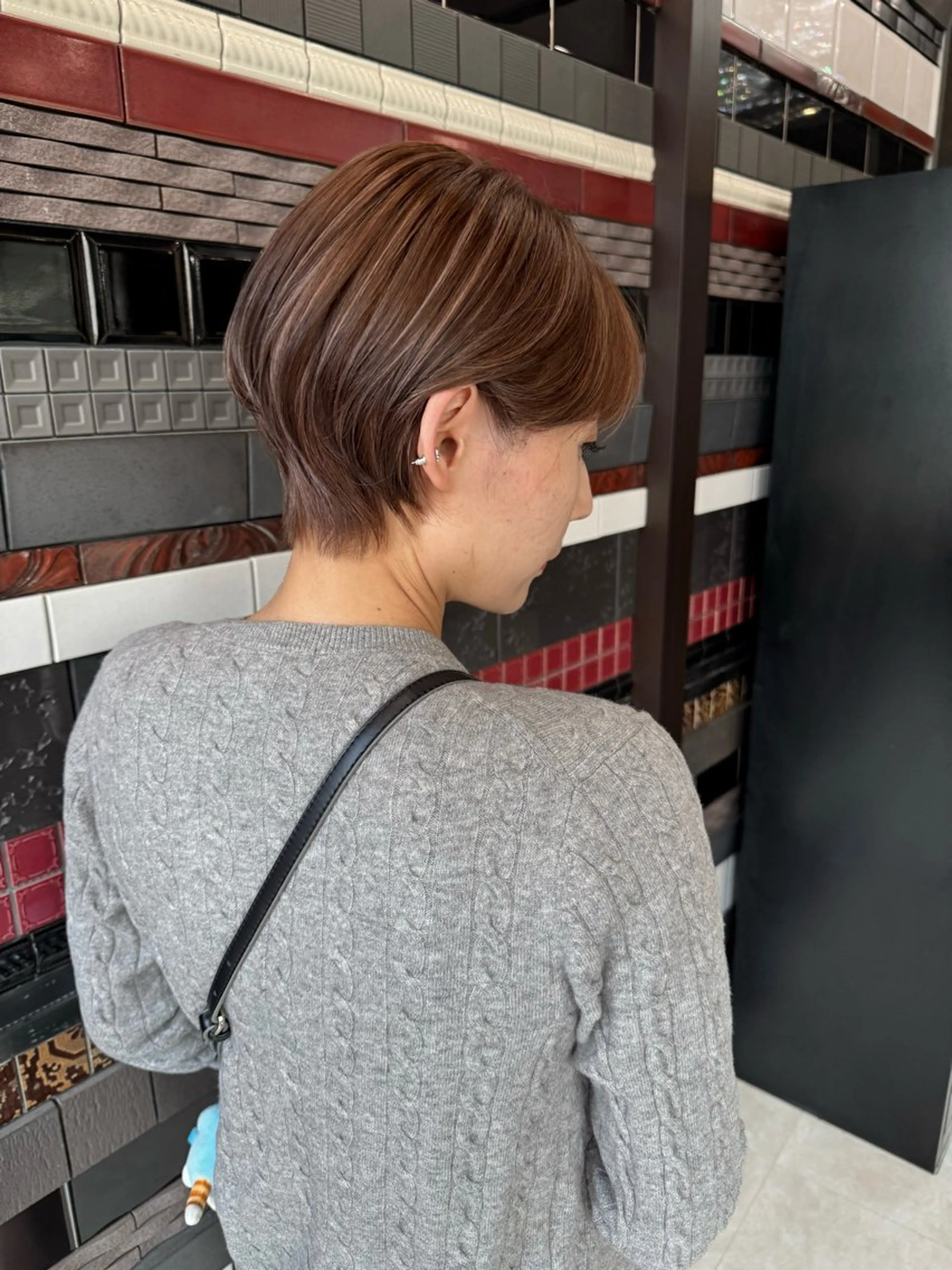 ショート カラー ショート×ブリーチ Lyuca/yujiのヘアスタイル