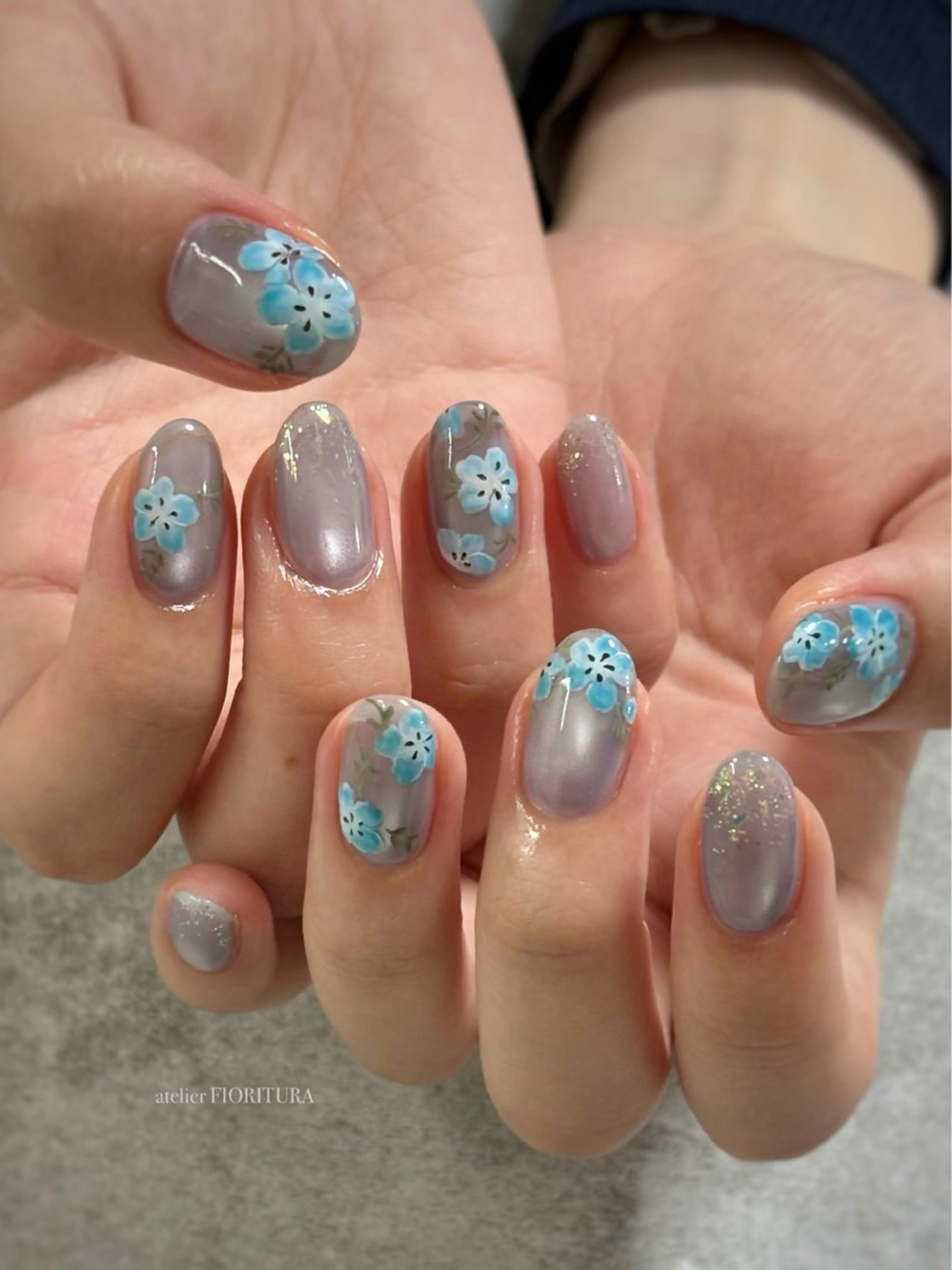 ネイル ハンドネイル FIORITURA Maikoのネイルデザイン